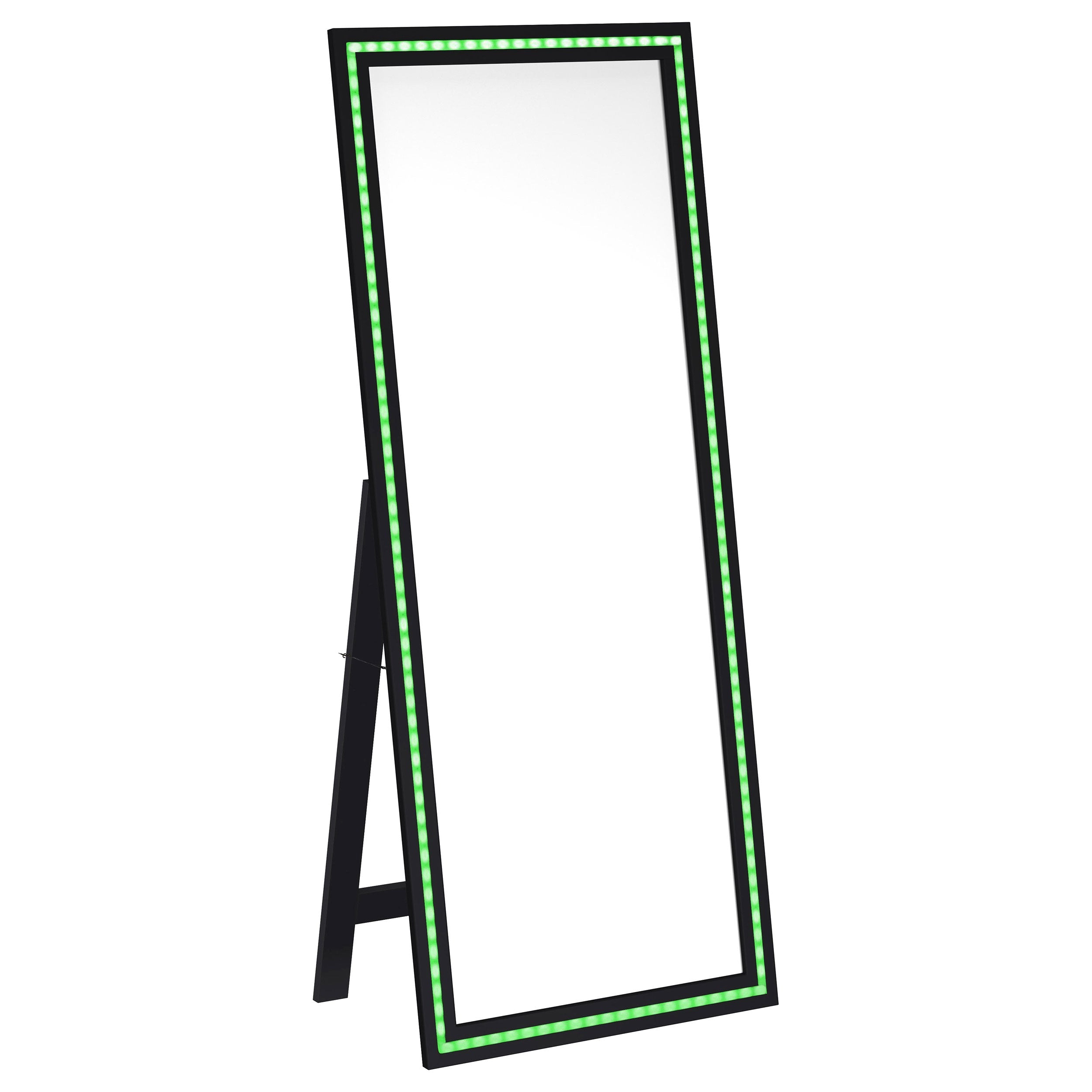 Windrose 28 x 67 Inch Tempered LED Standing Mirror