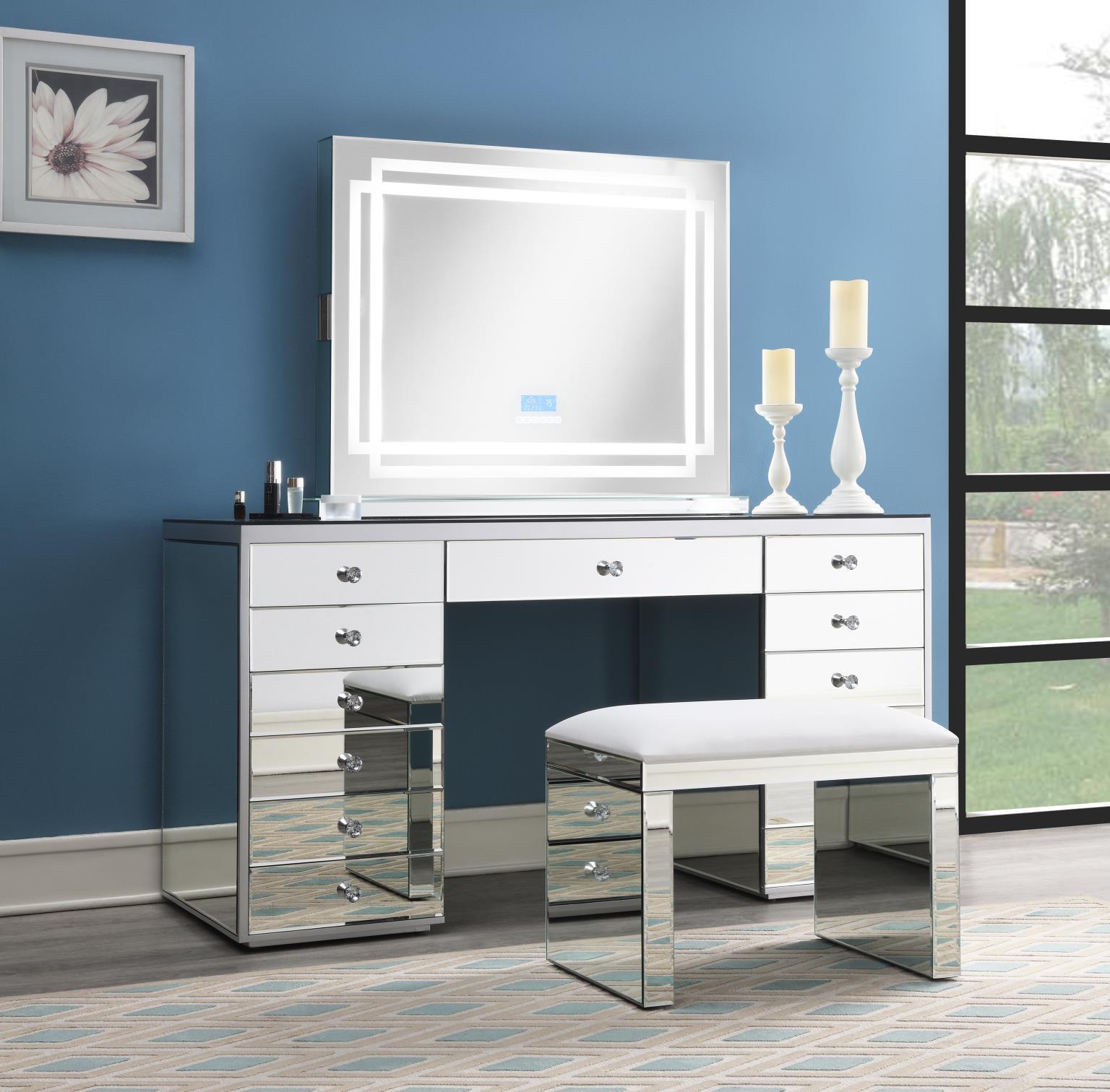 G-317 Glamour Vanity — 59-Inch Wide