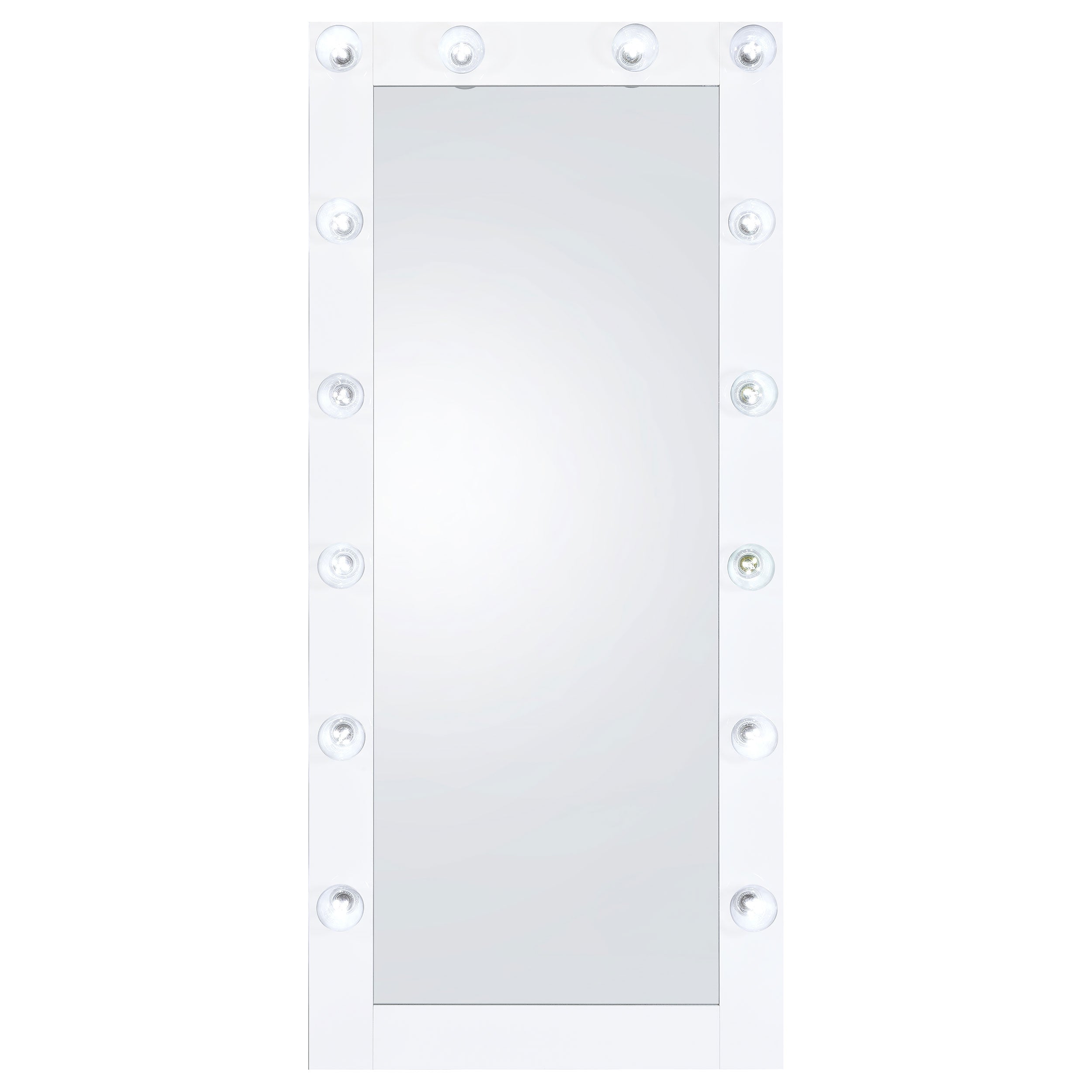 Zayan 32 x 71 Inch Floor Mirror LED ing Gloss