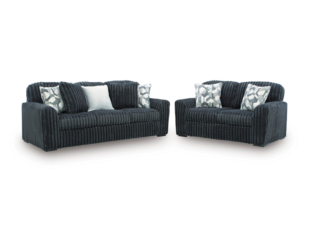 Ashley 981-05 Oversized Sofa & Loveseat — 98" Sofa