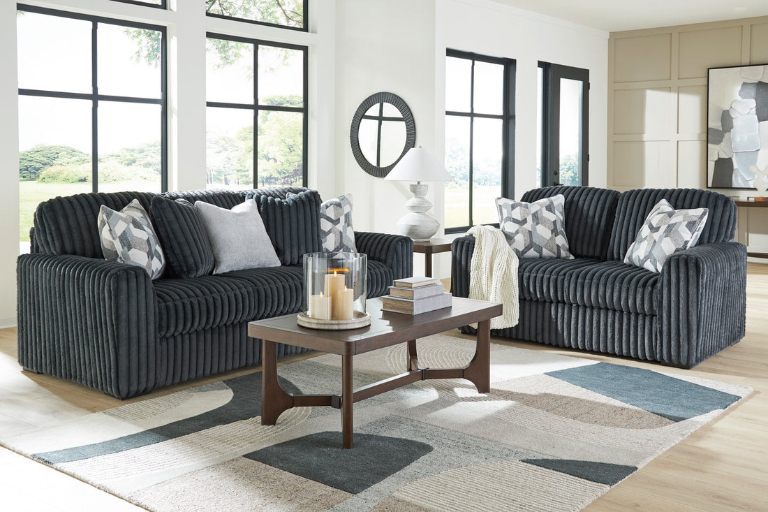 Ashley 981-05 Oversized Sofa & Loveseat — 98" Sofa