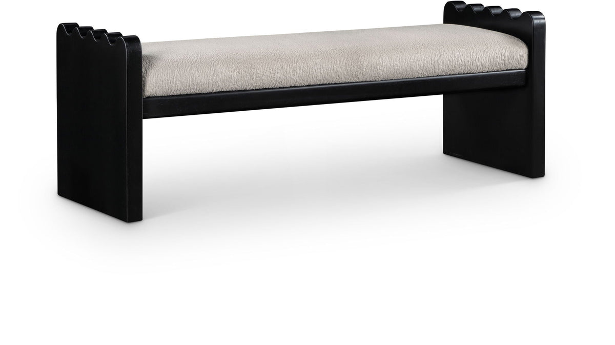 Sonia - Bench with Black Base