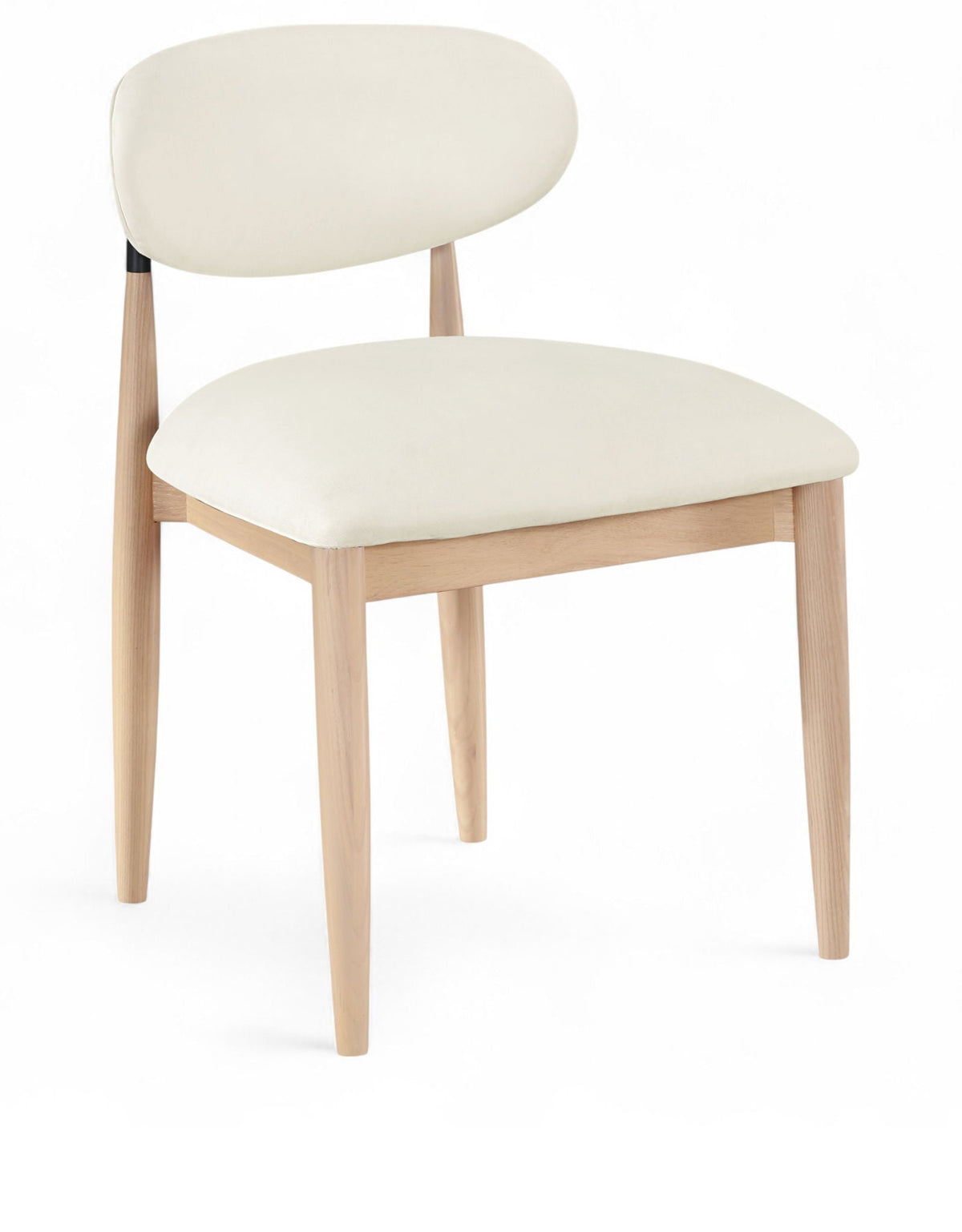 Riccio - Side Chair (Set of 2) with Natural Frame