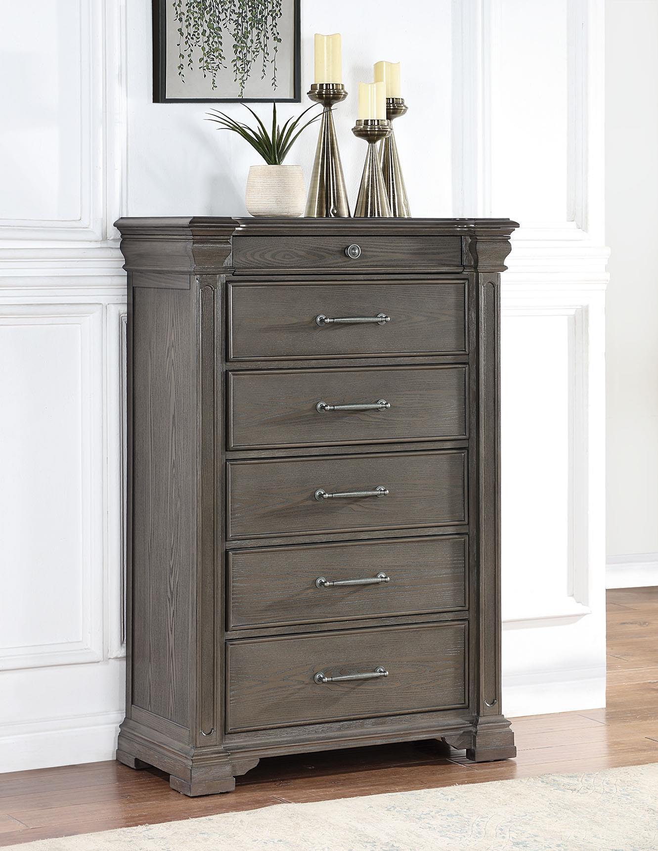 B067 Dark Gray Chest — 38-Inch Wide