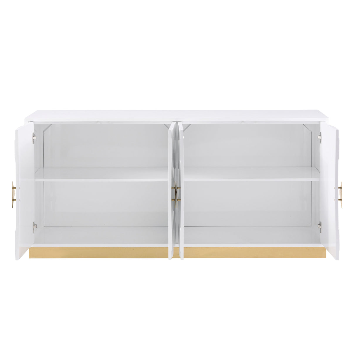 Paros Console and Mirror Set