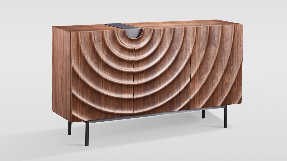 Onda Modern Sideboard — Push-to-Open Doors