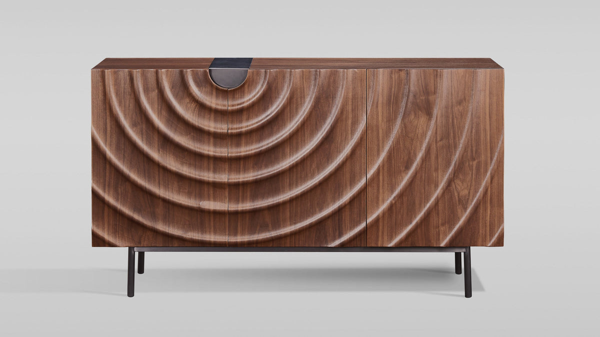 Onda Modern Sideboard — Push-to-Open Doors