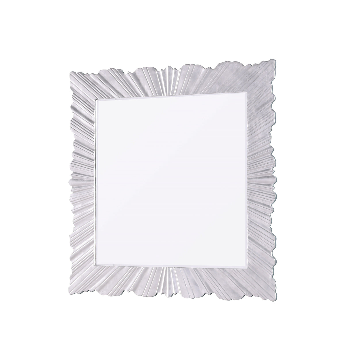 Selene Silver Leaf Console and Mirror Set