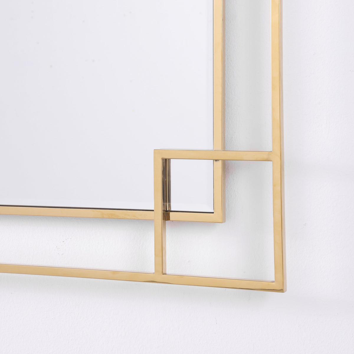 Paros Console and Mirror Set — Carved Door, 2 Colors