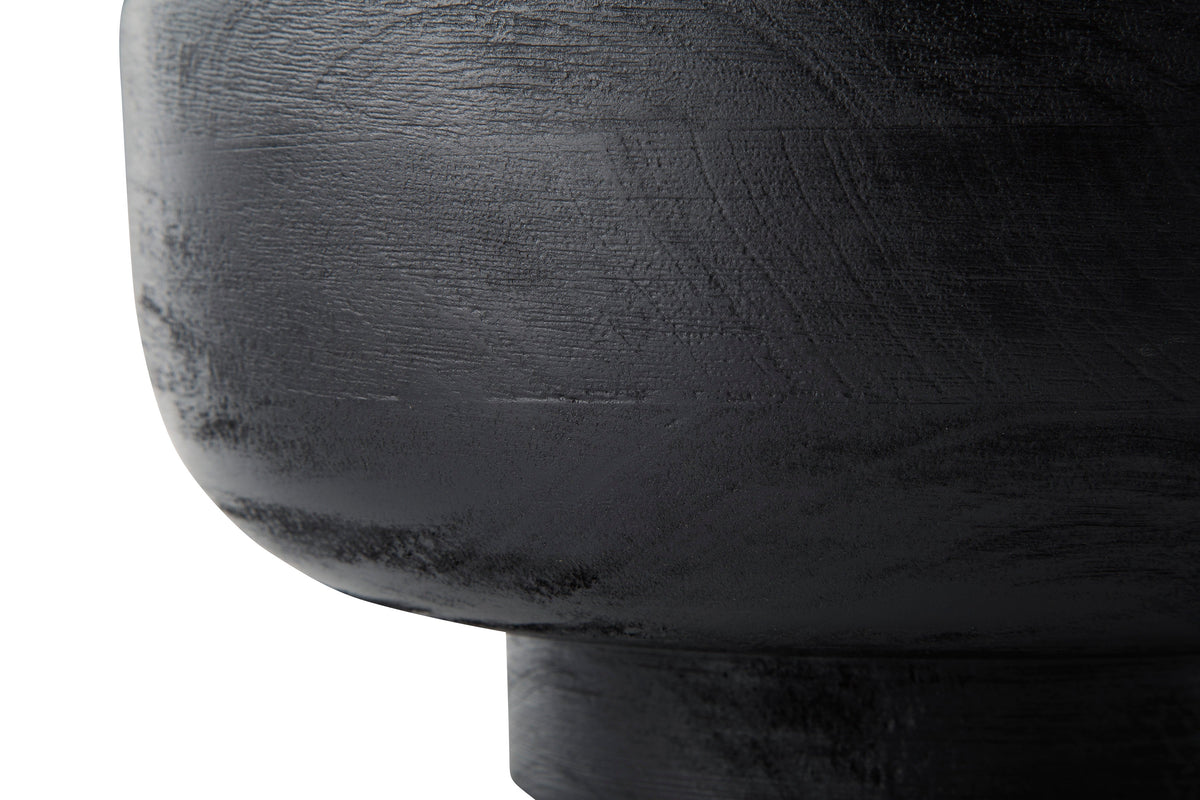 Brynnington Black Wood Decorative Bowl