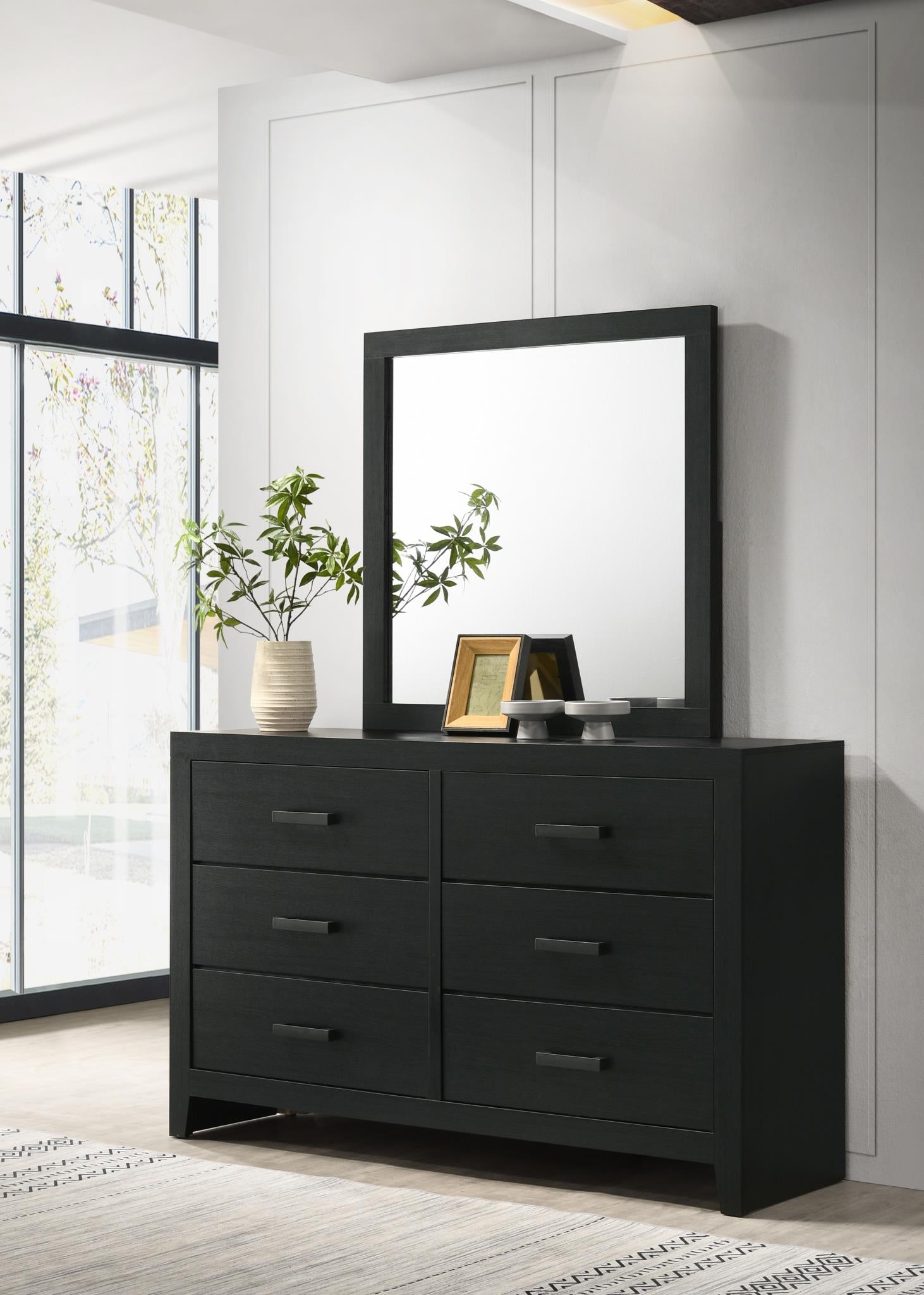 Sable Ebony Black Bedroom Collection