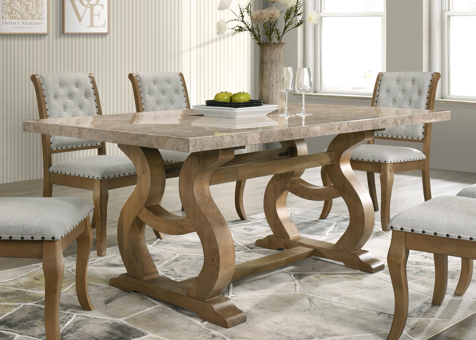 Lemoore Golden Flower Dinette Collection