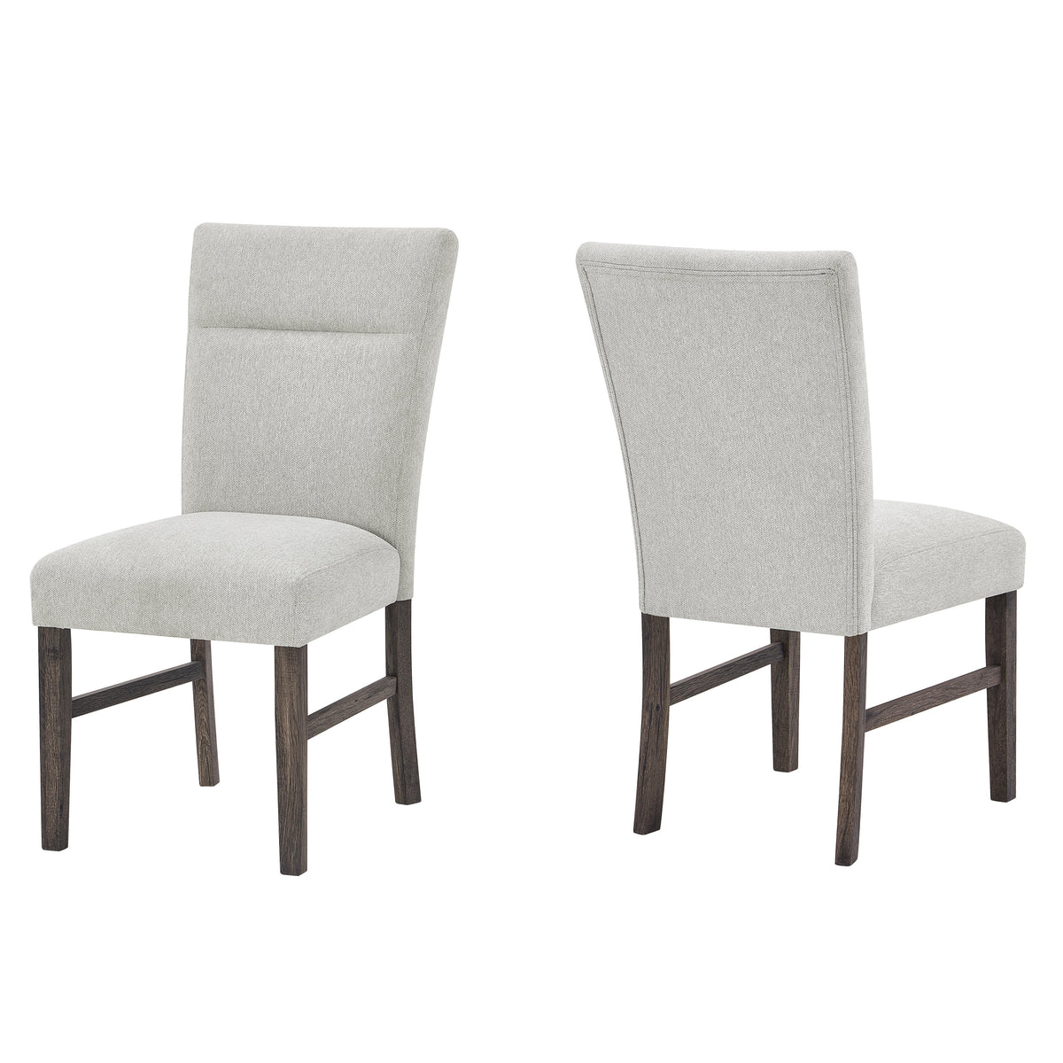 Basti Faux Concrete Dining Set in 5-Piece (Table & 4 Chairs)