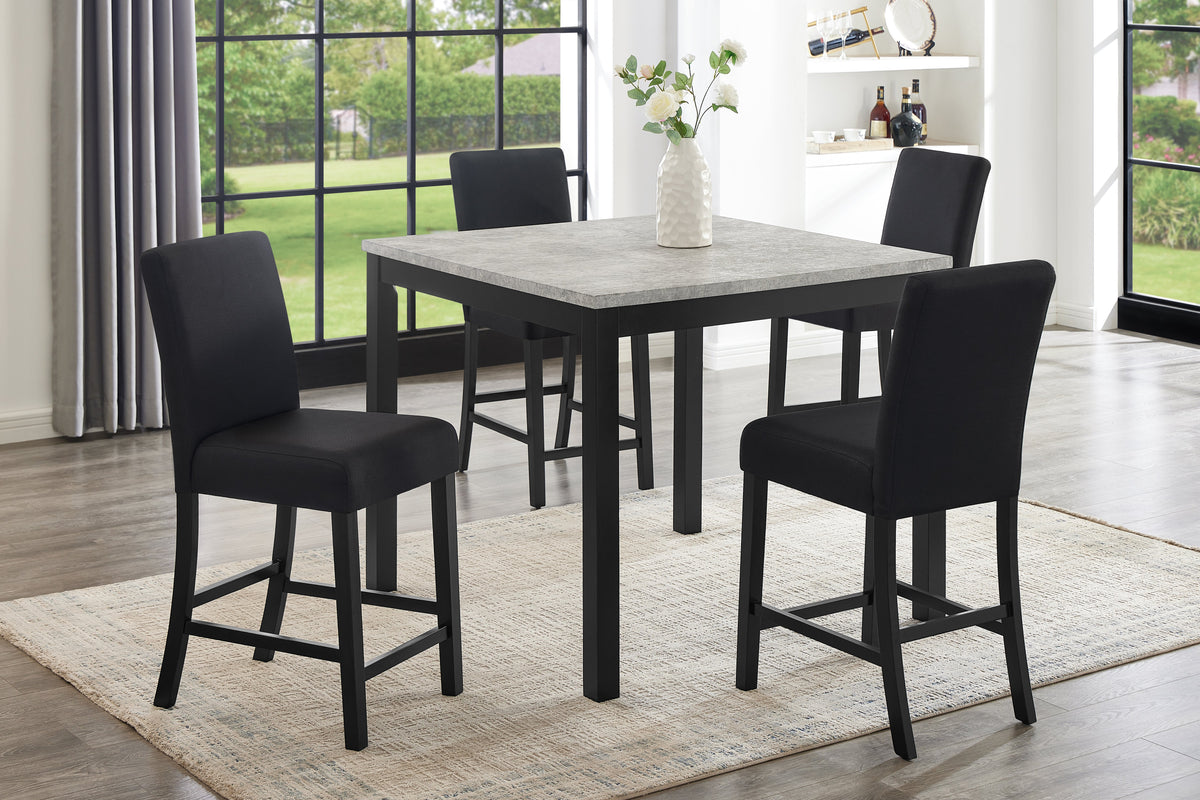 Tori 5-Piece Counter-Height Dining Set
