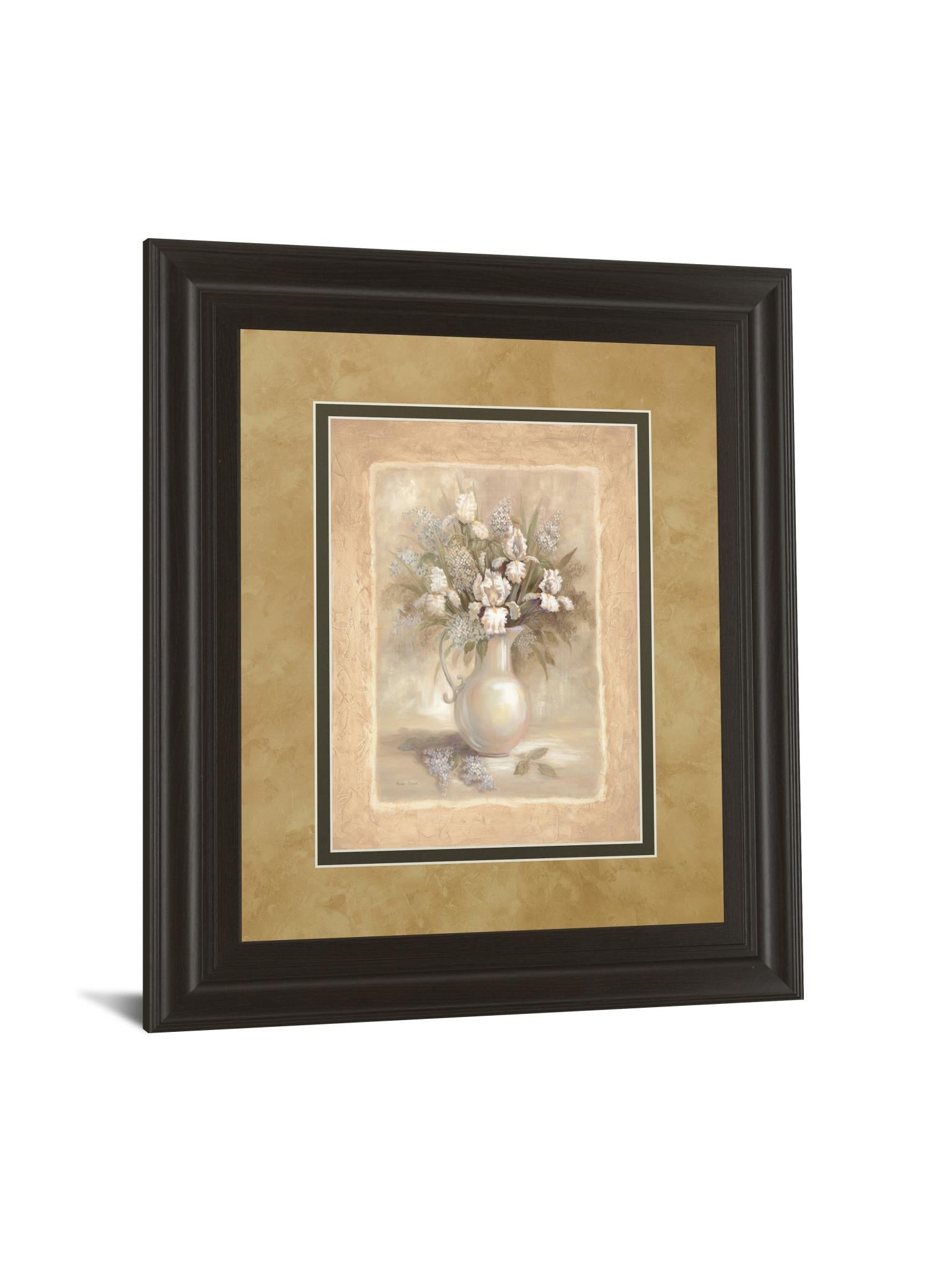 White Bounty I By Vivian Flasch 34X40 Framed Print