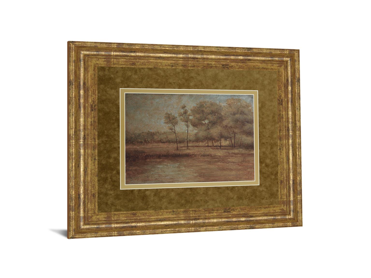 Woodland Solitude By Veronica Faust 34X40 Framed Print
