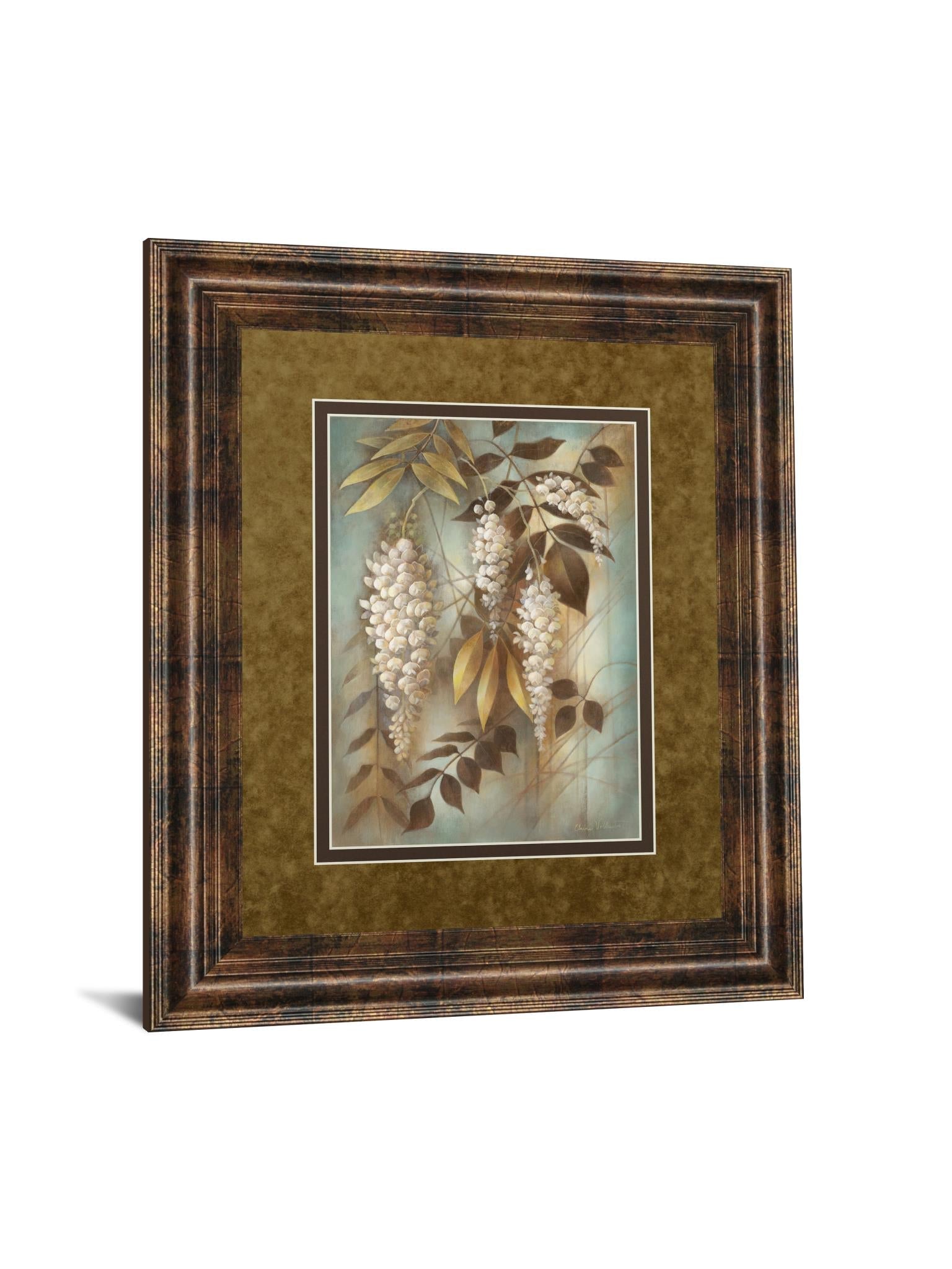 Wisteria Lane Ii By Eliane Volherbst-Lane 34X40 Framed Print