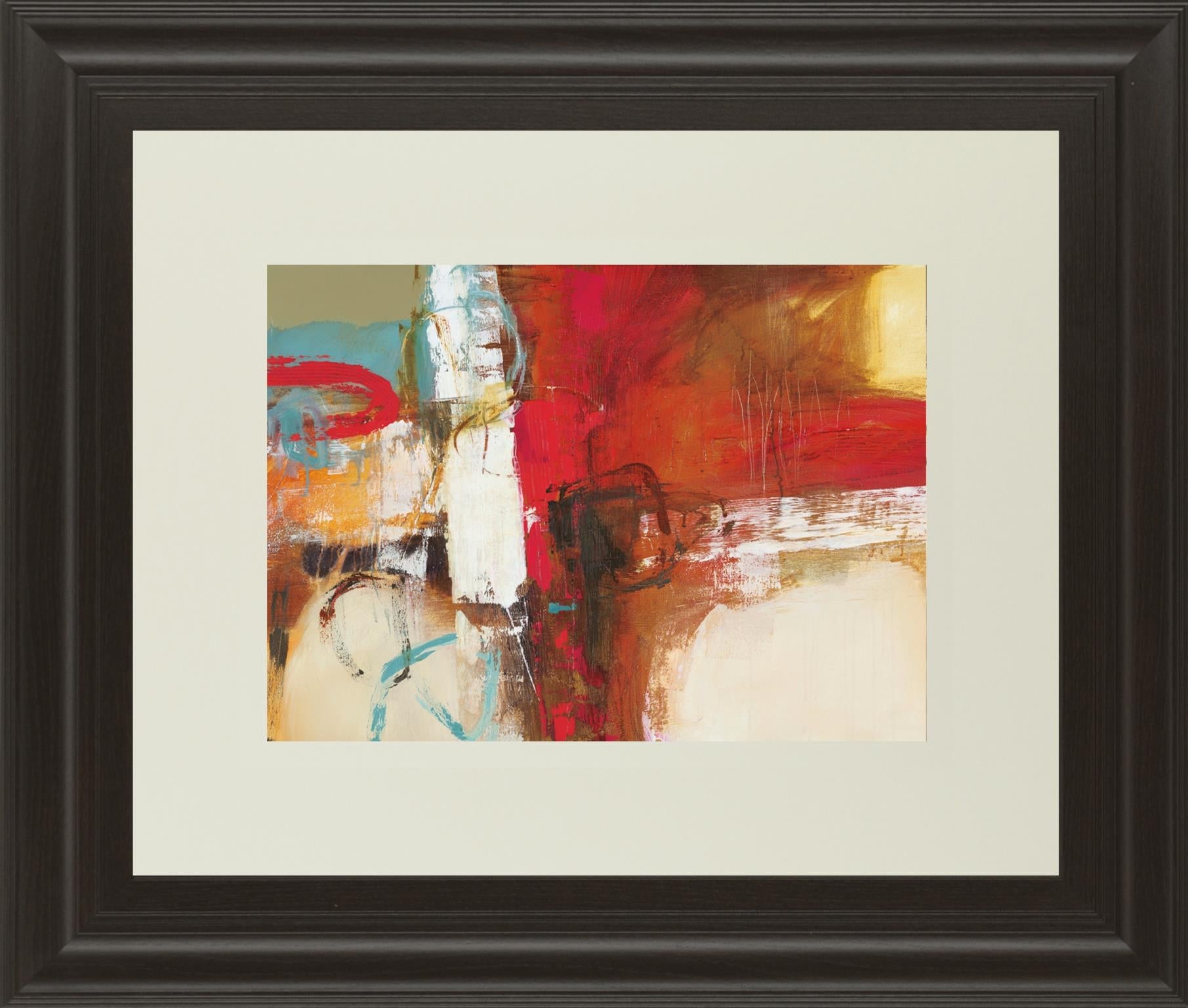 Woven By Natasha Barnes 34X40 Framed Print
