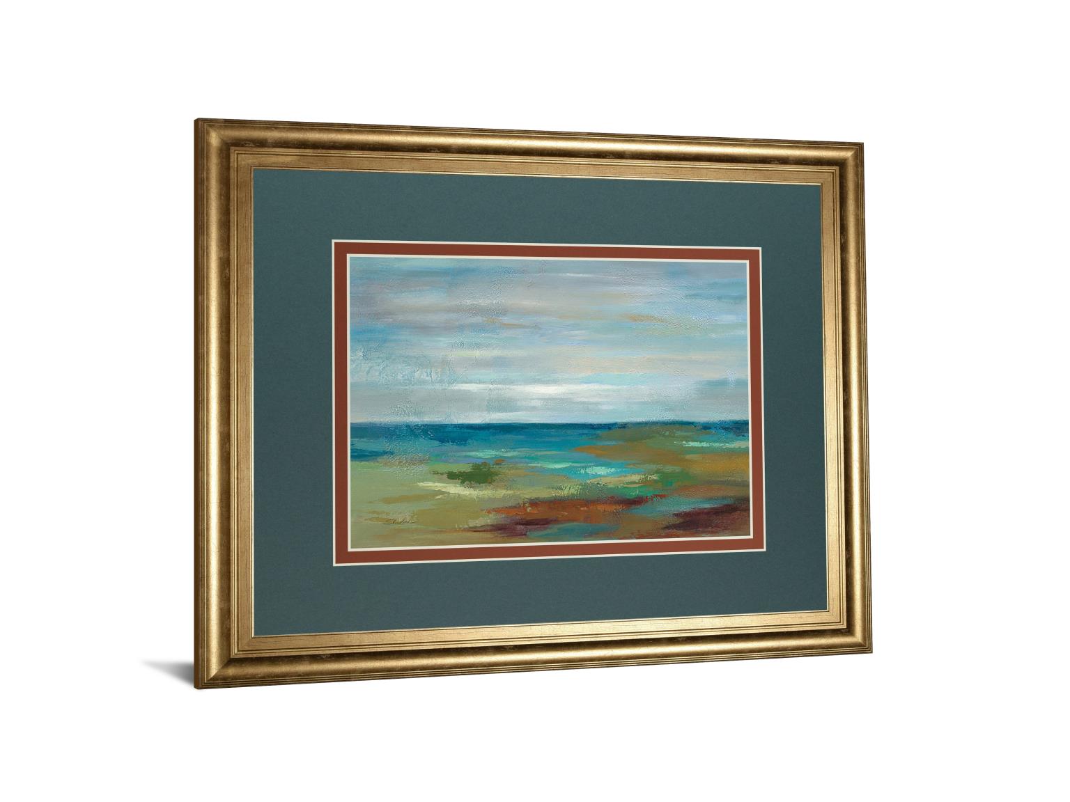 Wispy Clouds By Silvia Vassileva 34X40 Framed Print