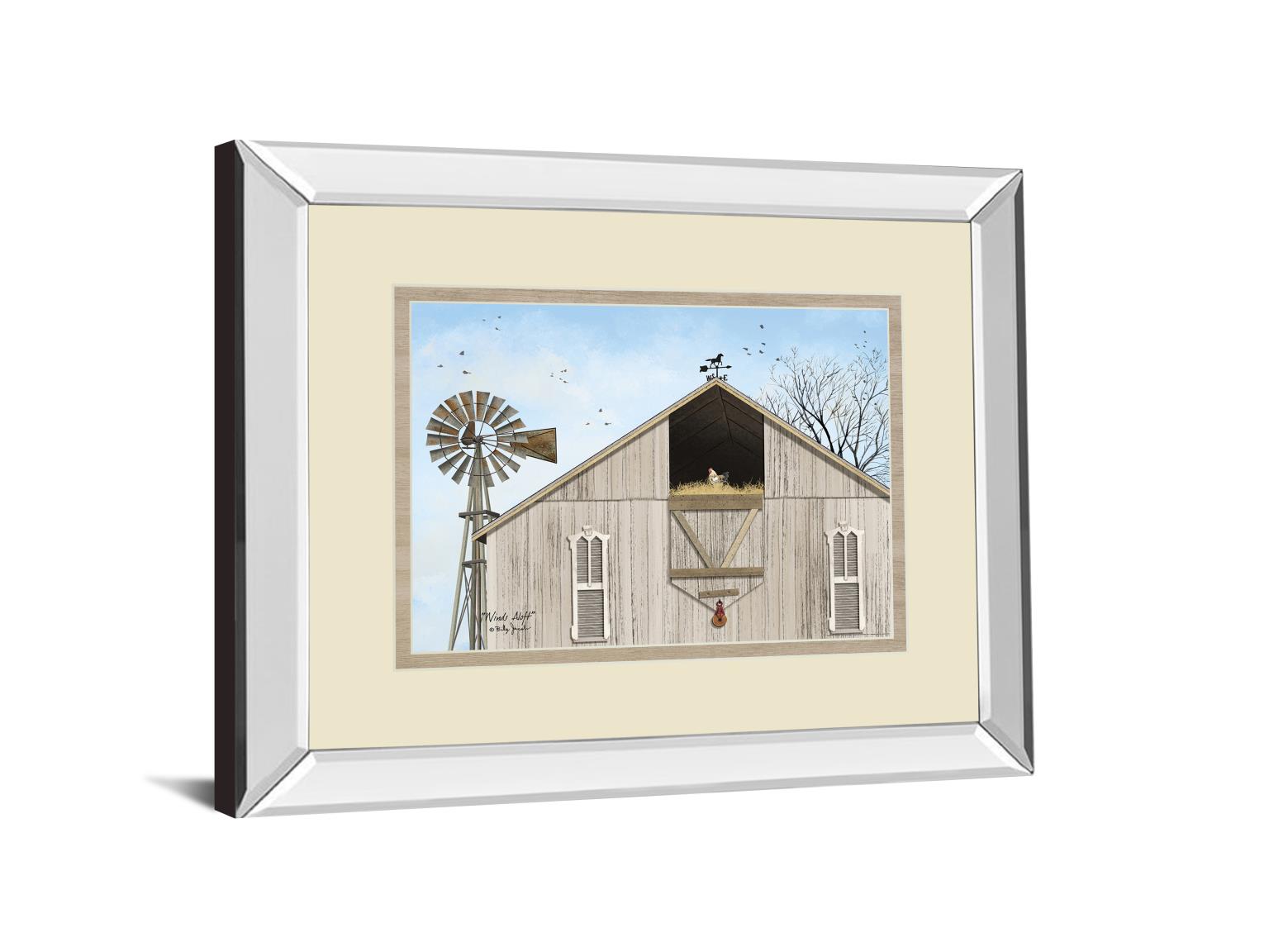 Winds Aloft By Billy Jacobs 34X40 Mirror Frame Print