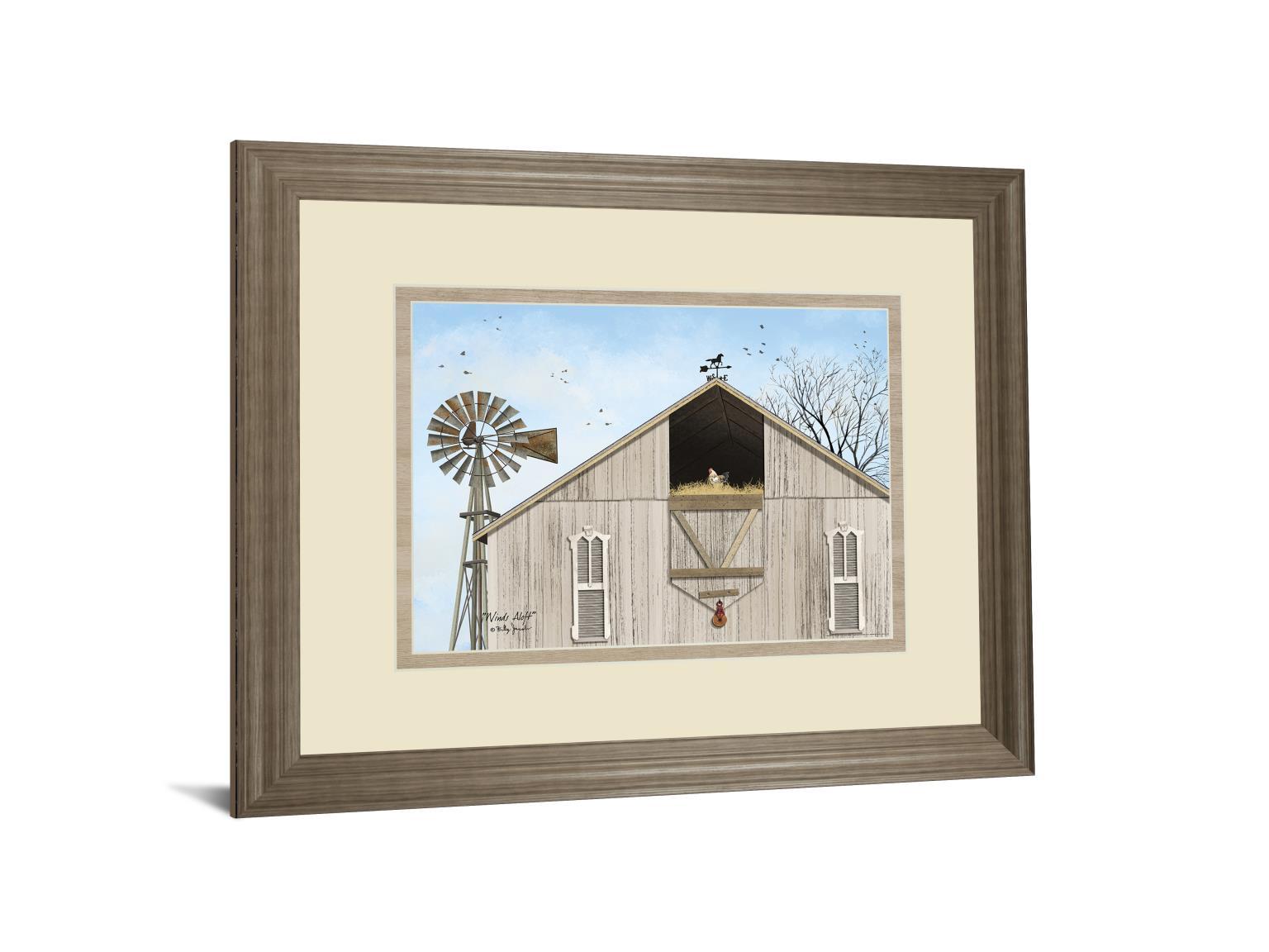 Winds Aloft By Billy Jacobs 34X40 Framed Print