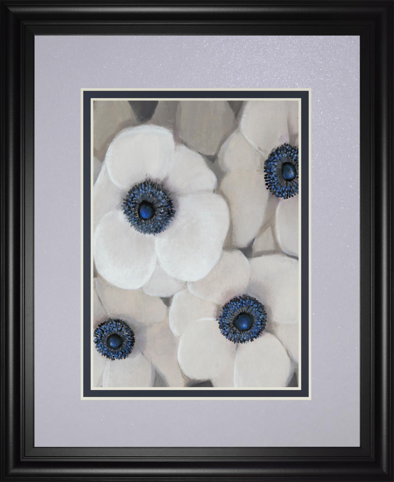 White Anemone Ii By Tim Otoole 34X40 Framed Print