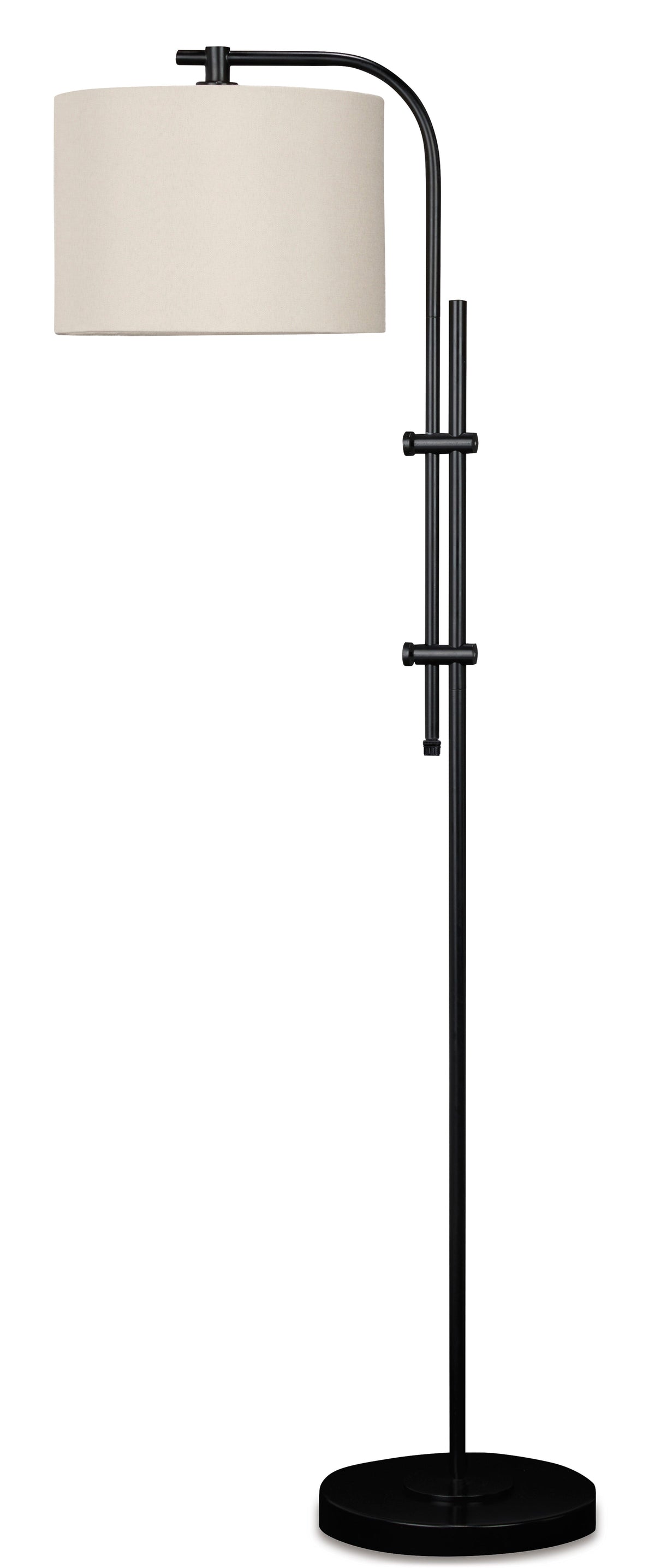 Baronvale Black Adjustable Floor Lamp