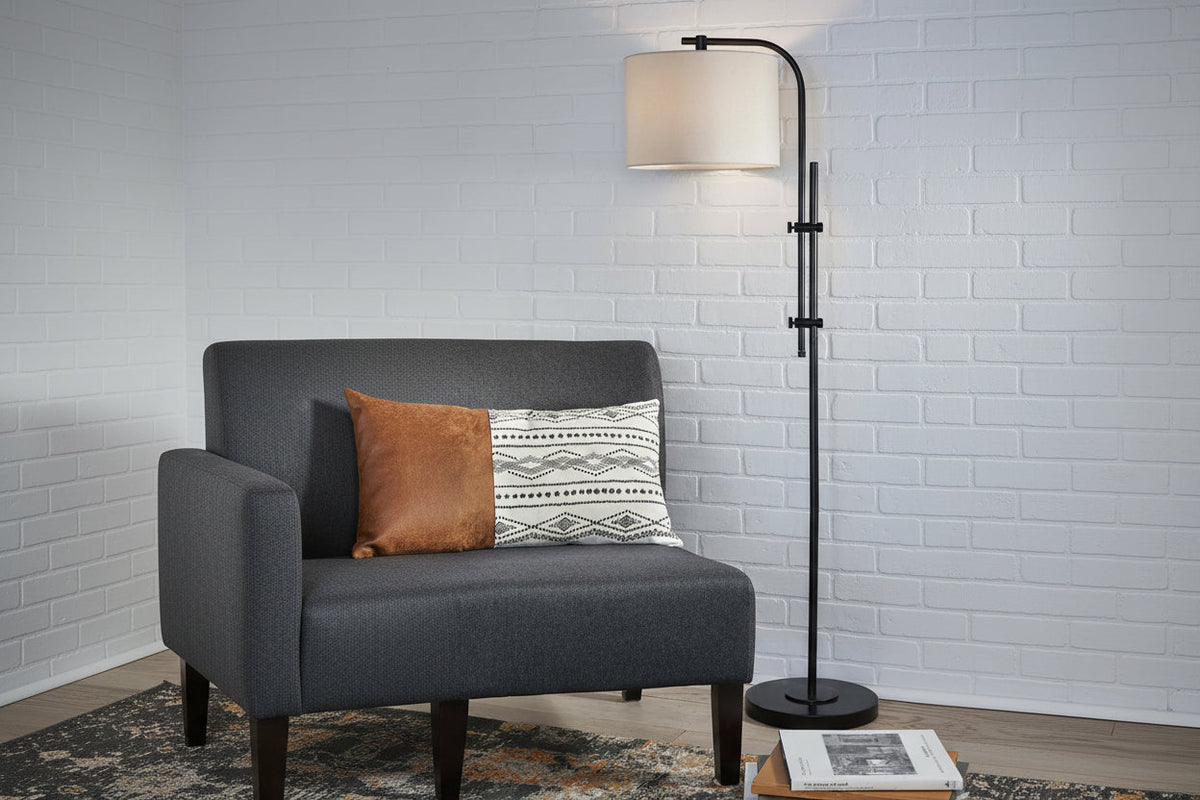 Baronvale Black Adjustable Floor Lamp