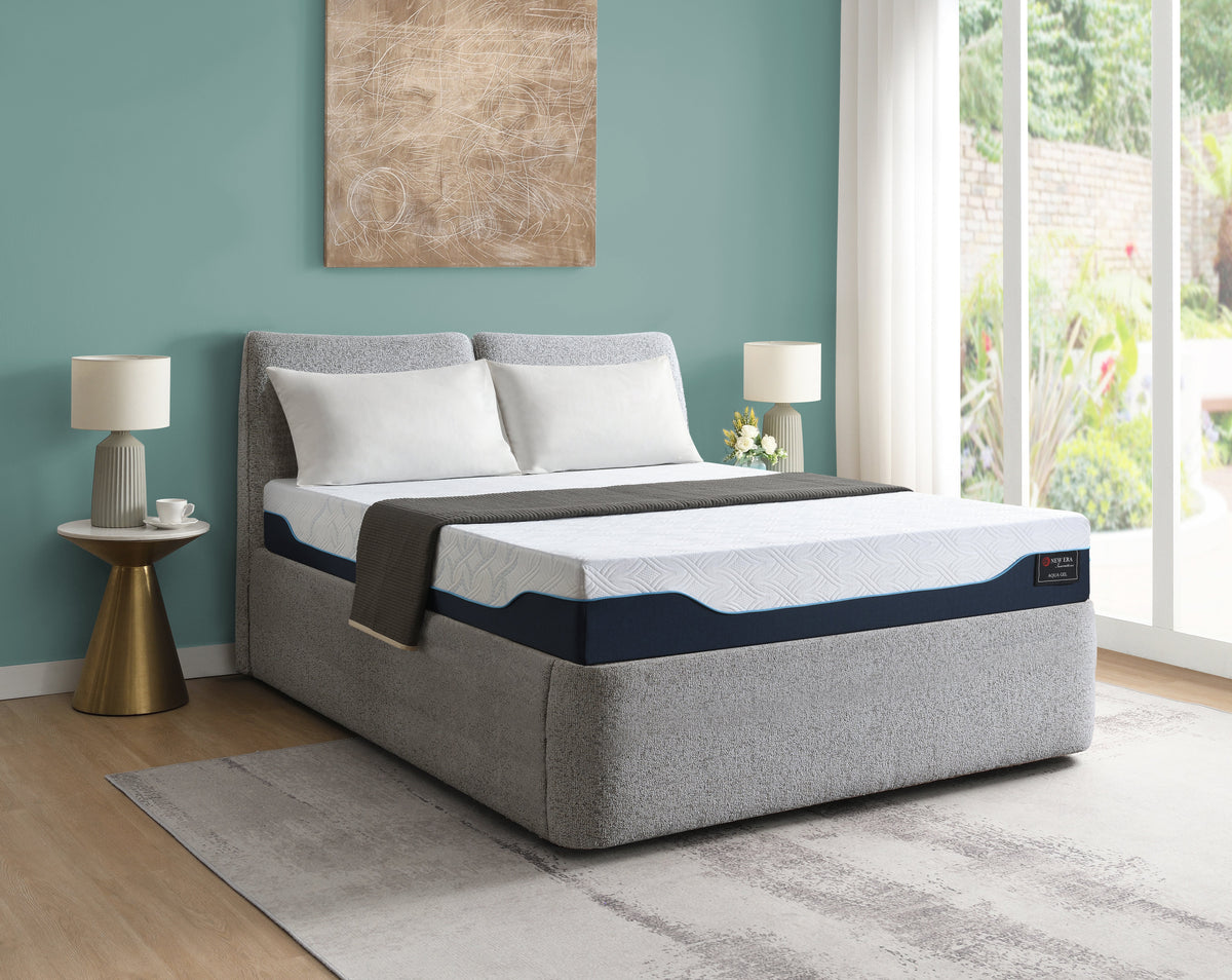 Eco 8-Inch Gel Memory Foam Mattress — Cooling Ice Fabric