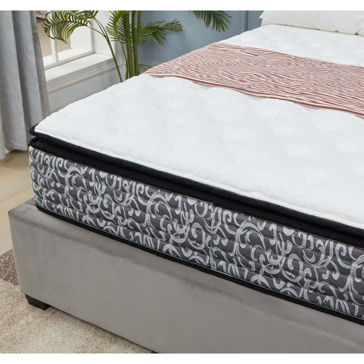 Elite Gel 14-Inch Hybrid Mattress — Cooling Fabric