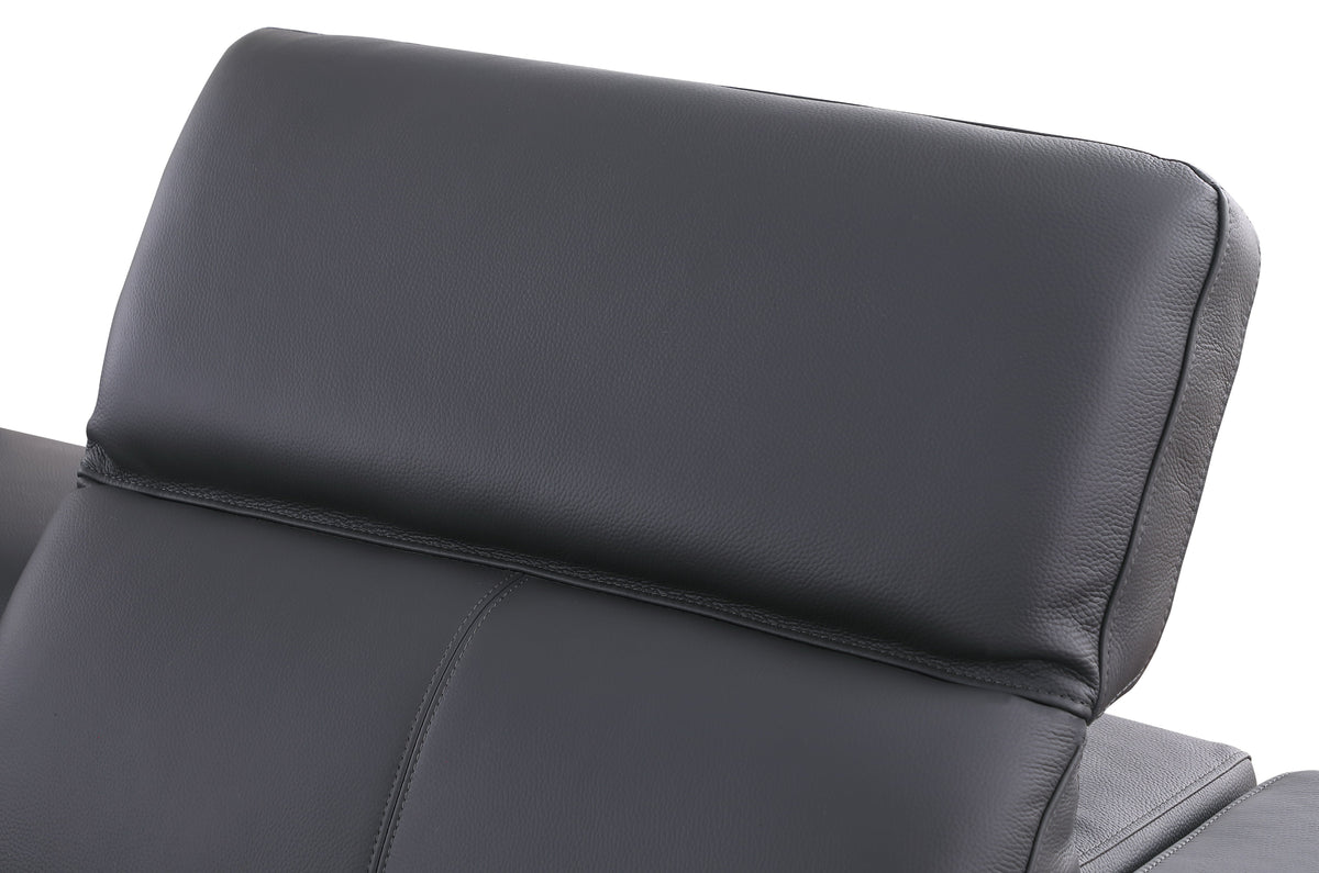 Franco Leather 7-Piece Sectional