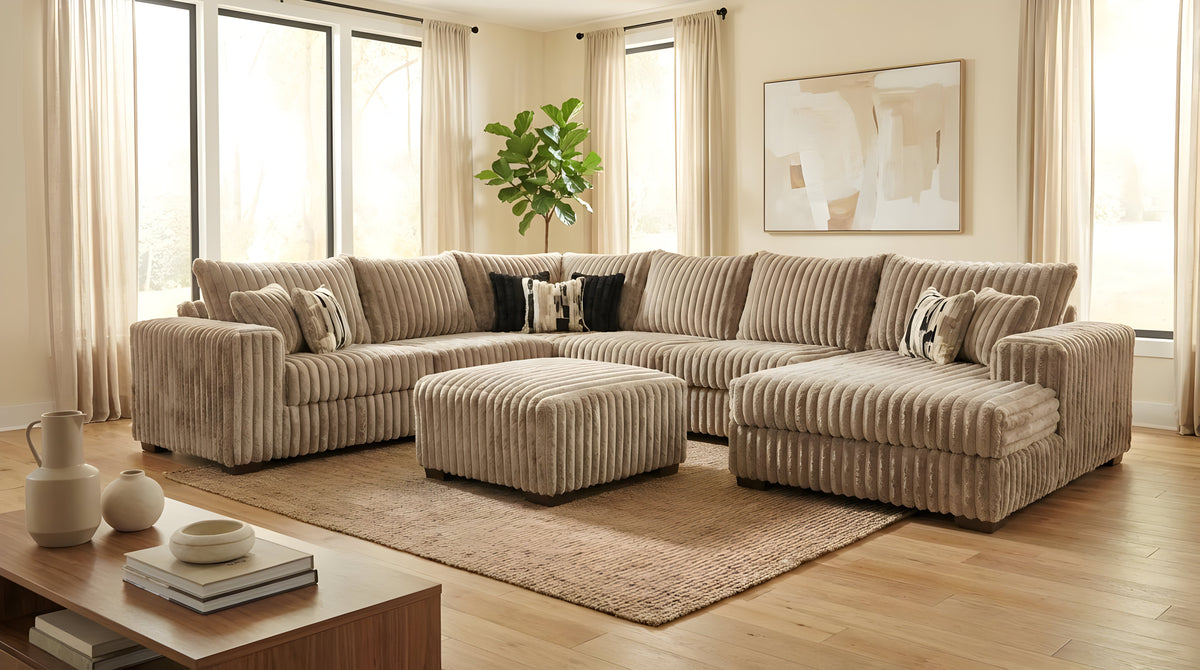Texan Oversized Sectional — Extended Chaise