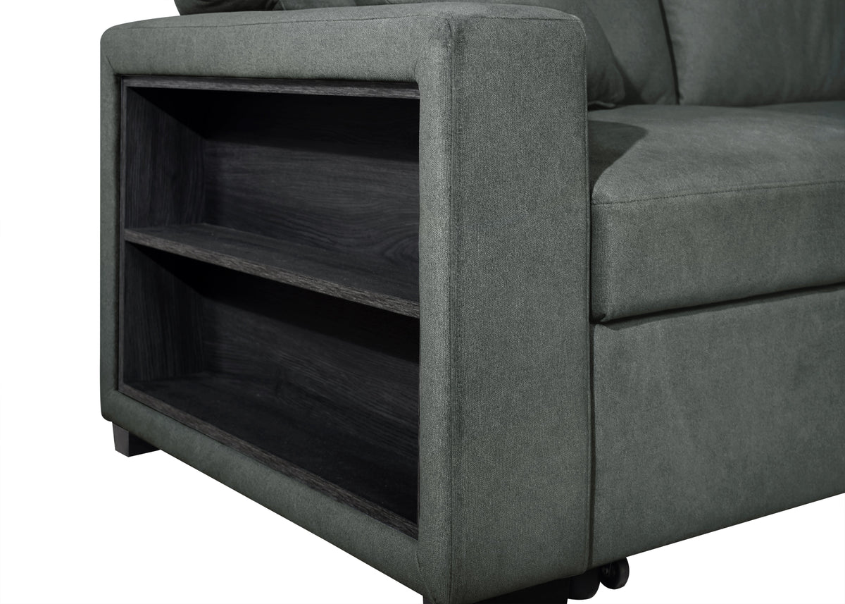 Bexley Sofa & Loveseat Set — Sleeper, USB Ports & Storage Arms