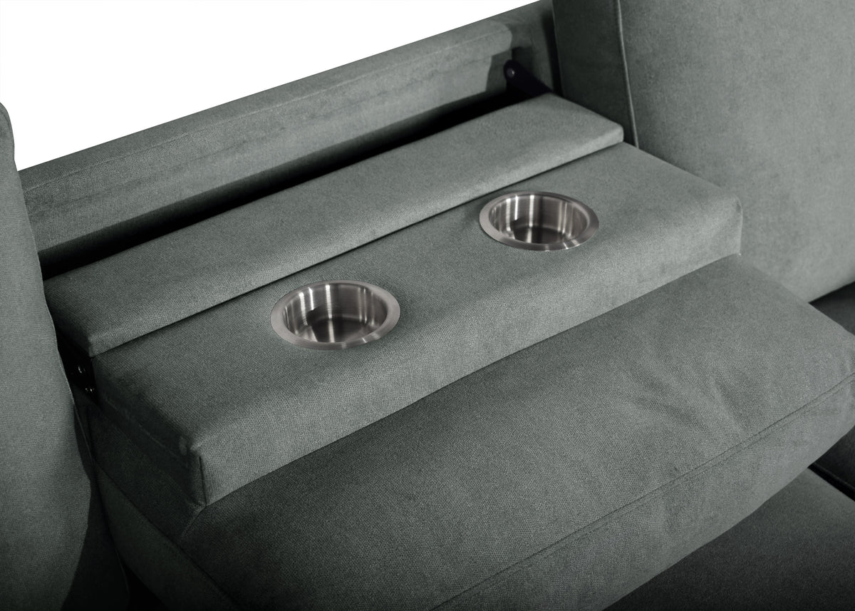 Bexley Sofa & Loveseat Set — Sleeper, USB Ports & Storage Arms