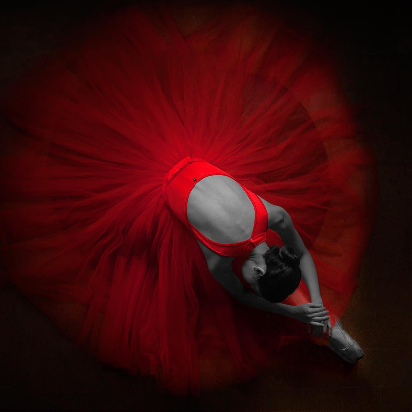 Temp Glass - Red Ballerina Tempered Glass