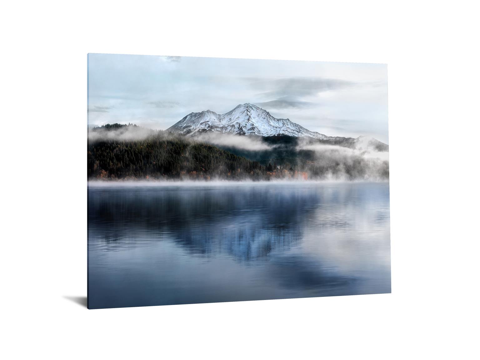 Temp Glass W/Foil - Lake W/Mountains Tempered Glass