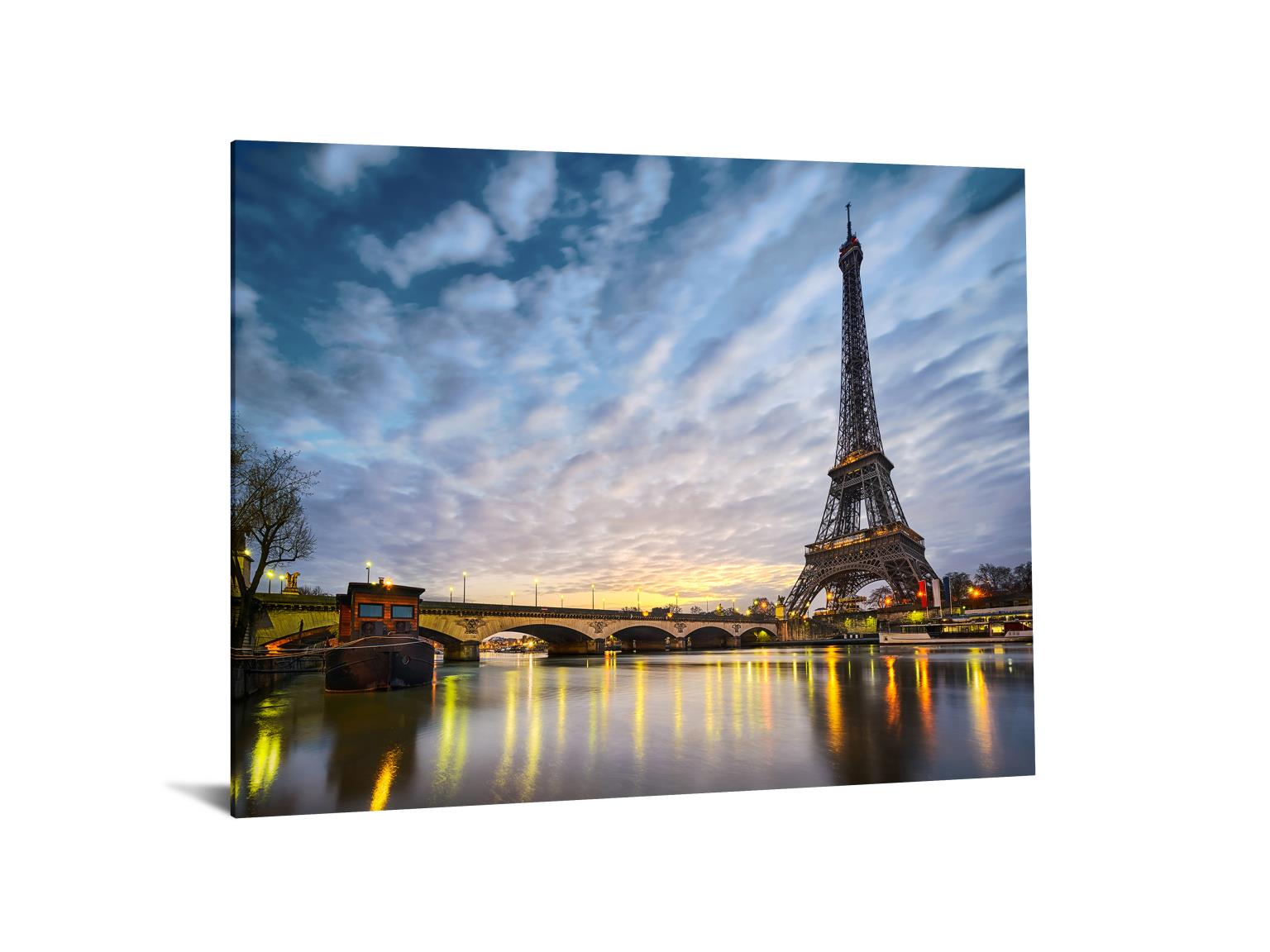 Temp Glass W/Foil - Eiffel Tower 1 Tempered Glass