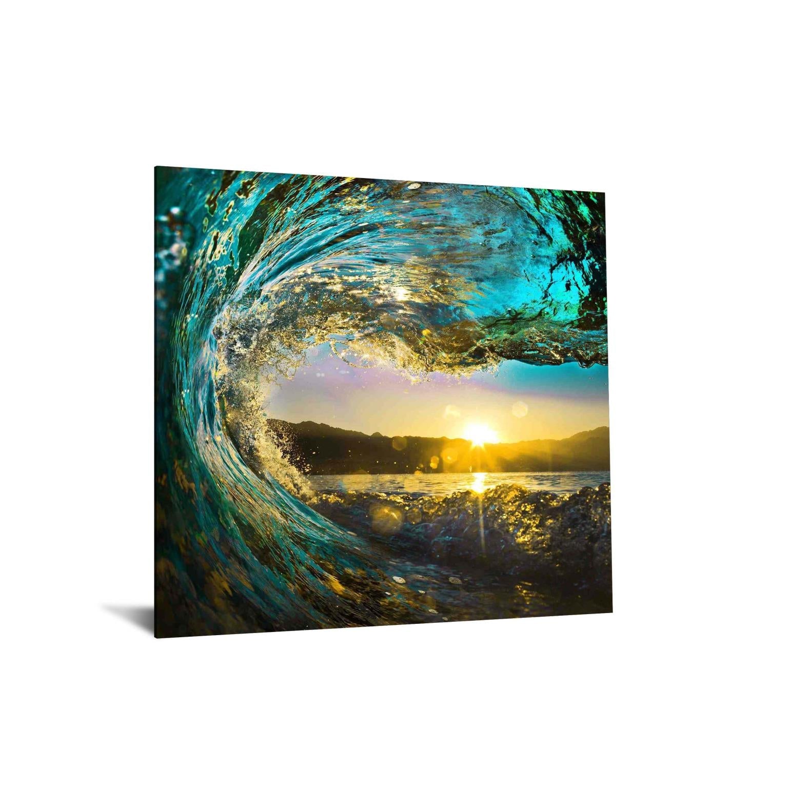 Temp Glass W/Foil - Wave Tempered Glass