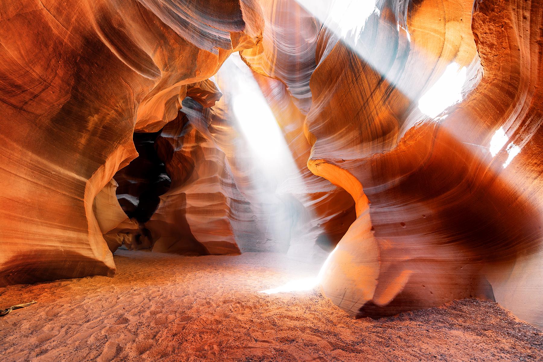 Temp Glass W/Foil - Antelope Canyon Tempered Glass
