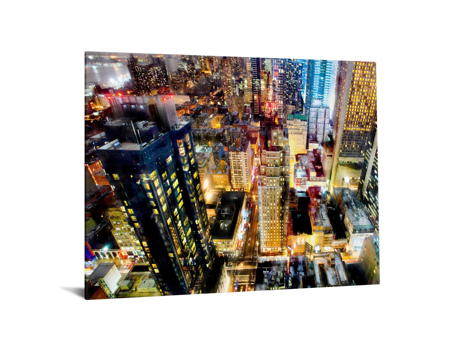 Temp Glass W/Foil - City Scape Tempered Glass
