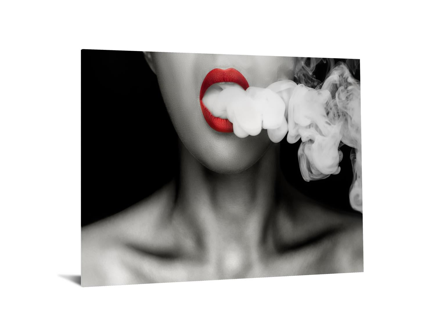 Temp Glass W/Foil - Rolling Smoke Tempered Glass