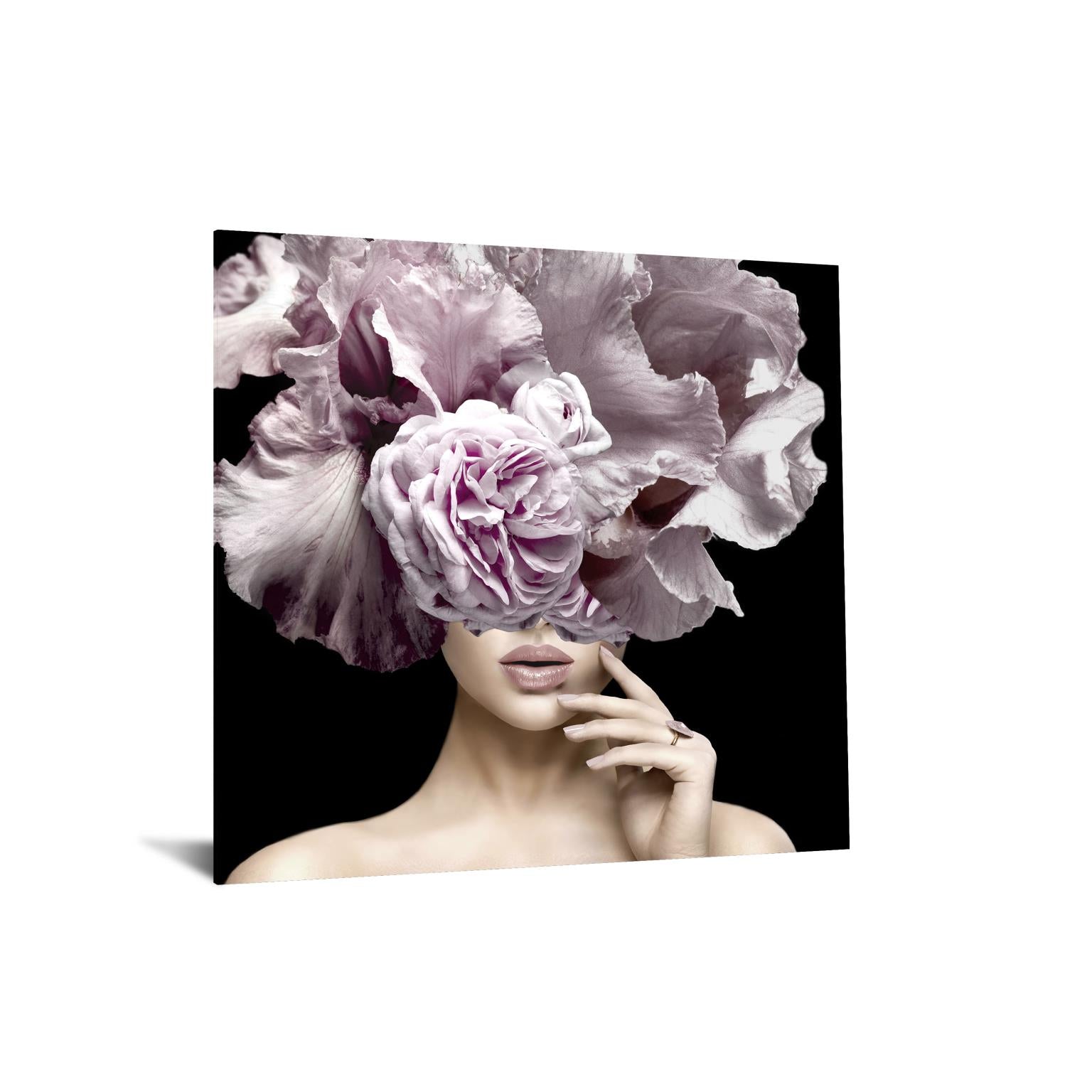 Temp Glass W/Foil - Pink Peonie Tempered Glass
