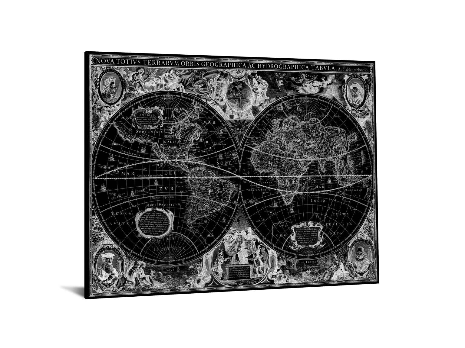 Temp Glass W/Foil - Geographica Tempered Glass