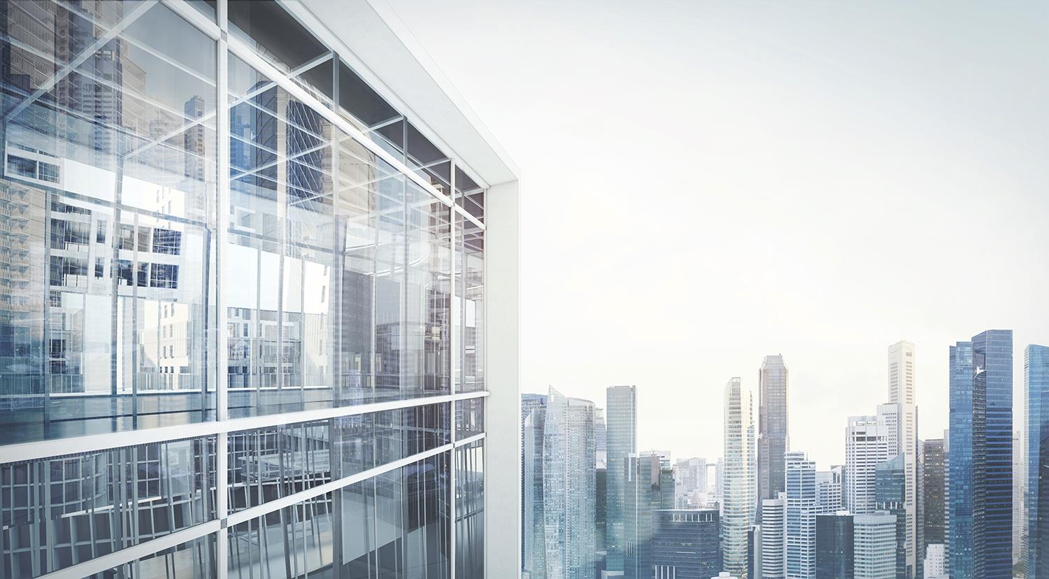 Temp Glass W/Foil -Skyscraper Tempered Glass
