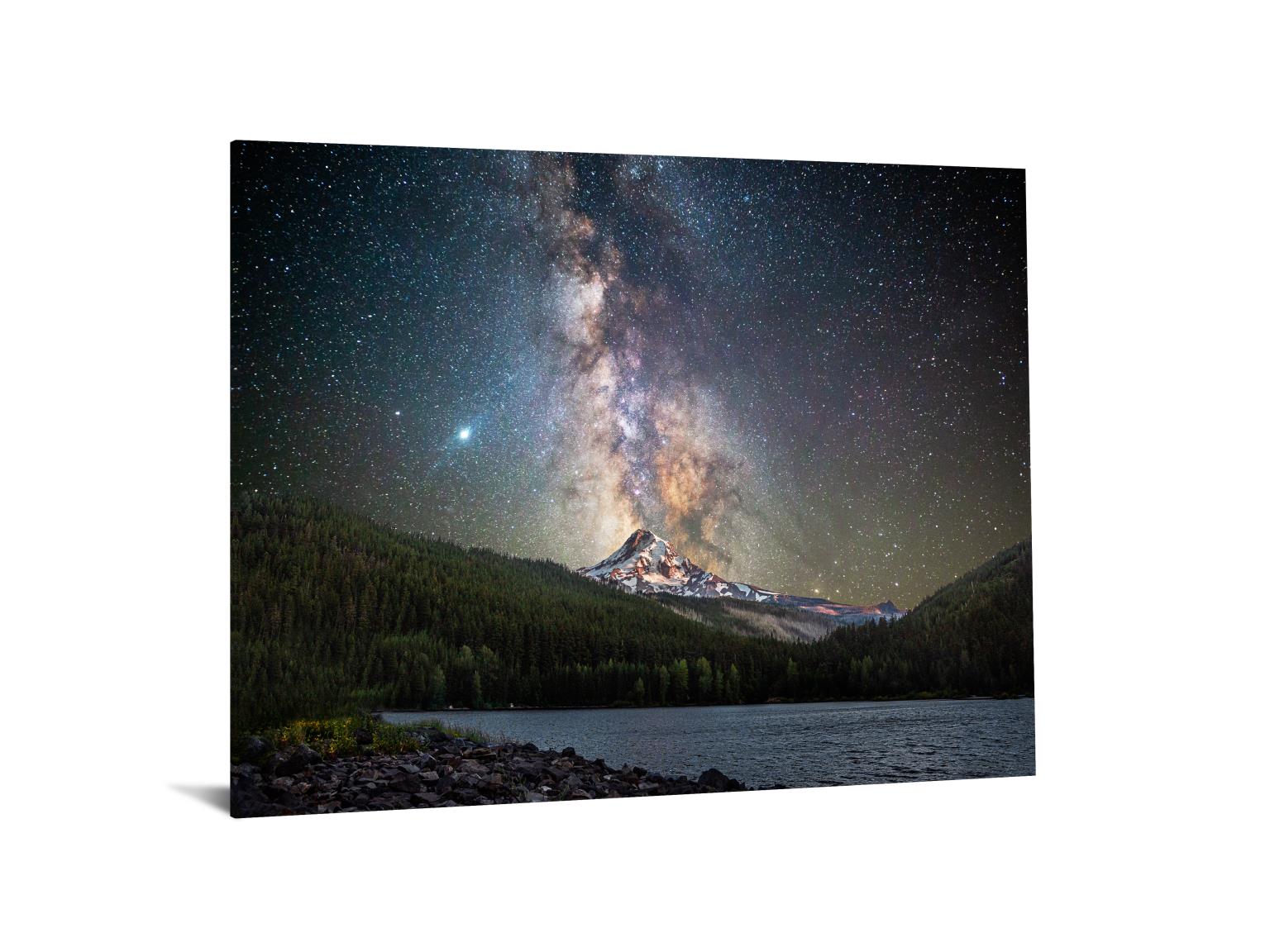 Temp Glass W/Foil -Starry Mountain Tempered Glass