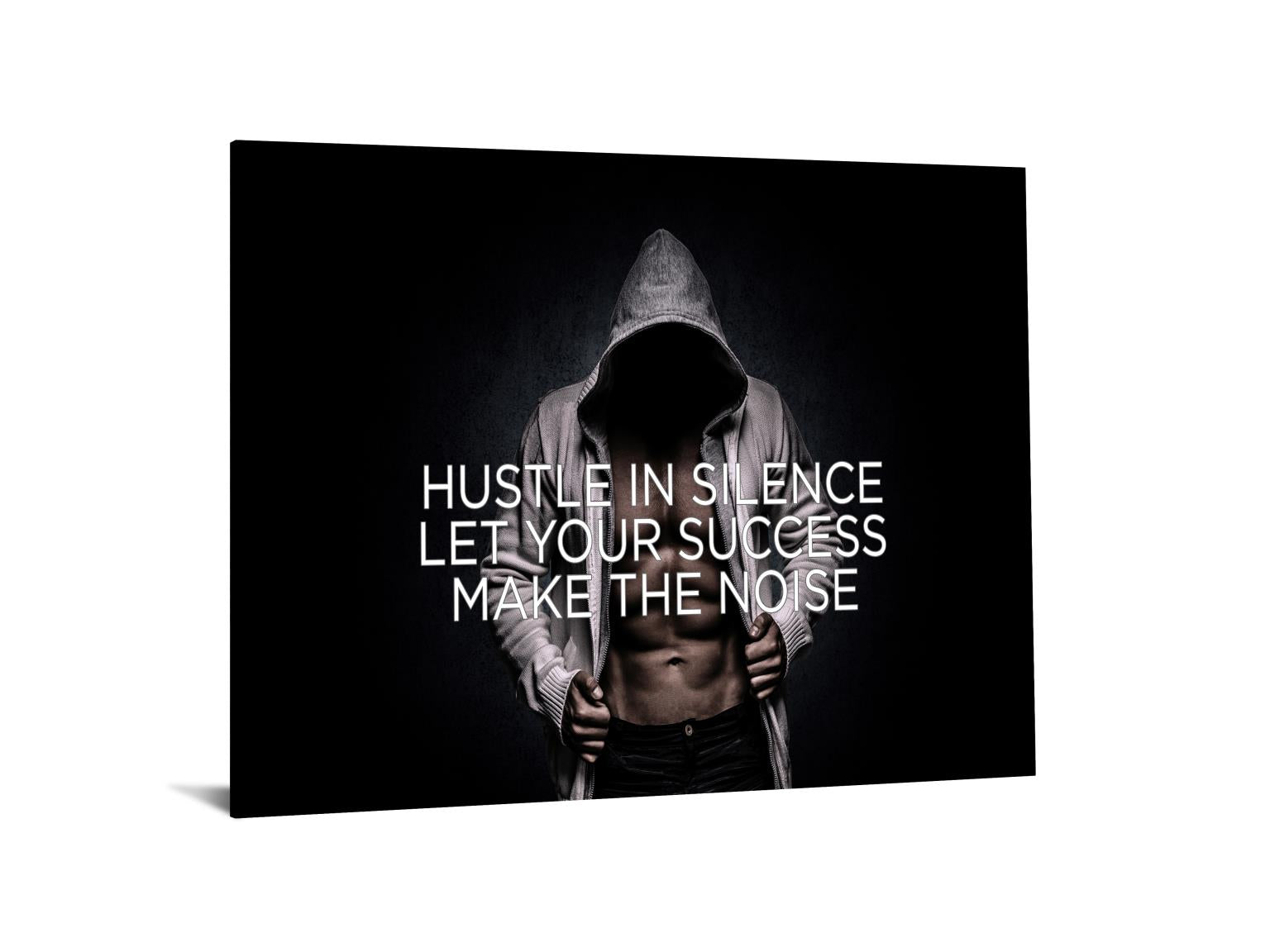 Temp Glass W/Foil -Hustle Noise Tempered Glass