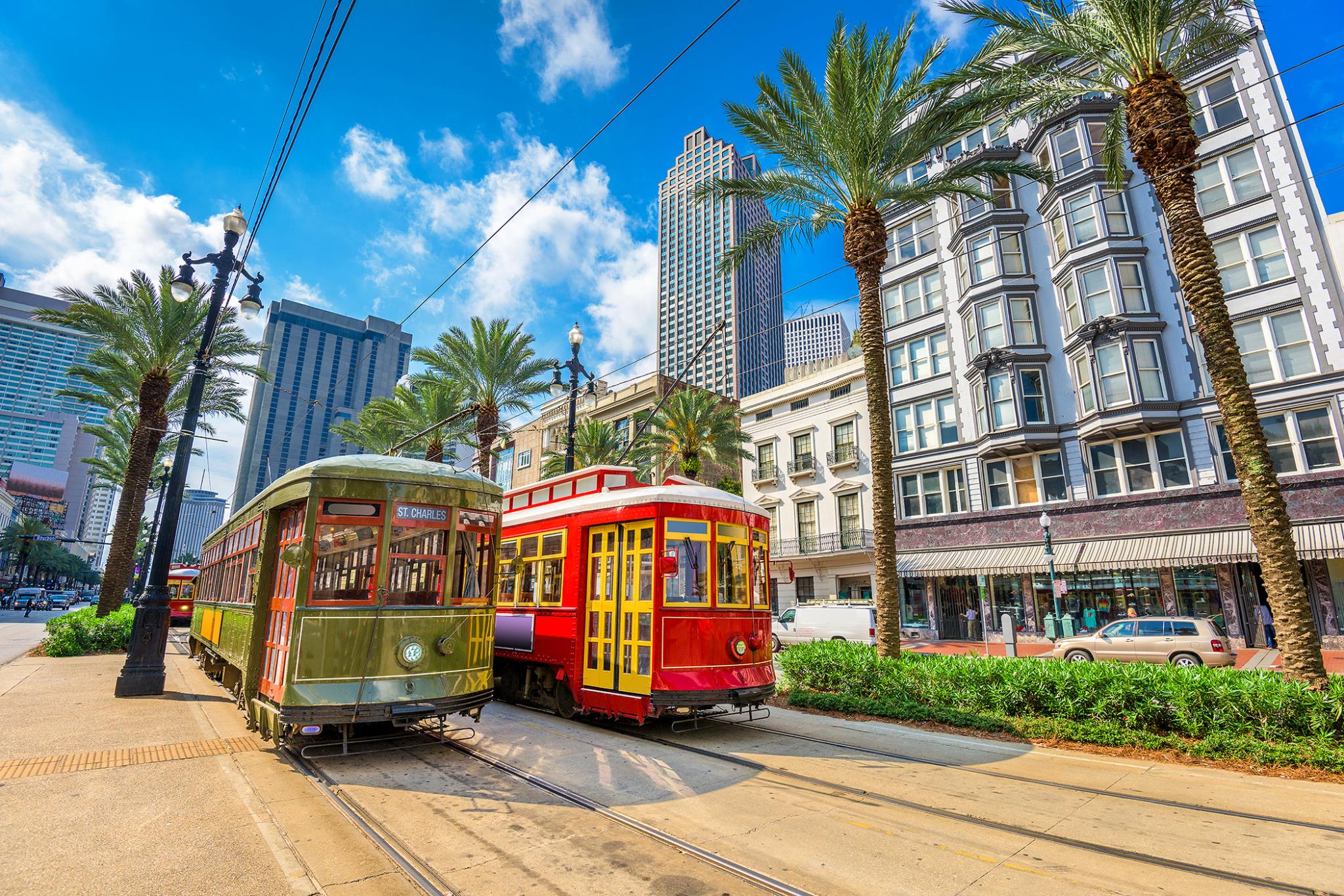 Temp Glass W/ Foil - New Orleans Trolley Tempered Glass
