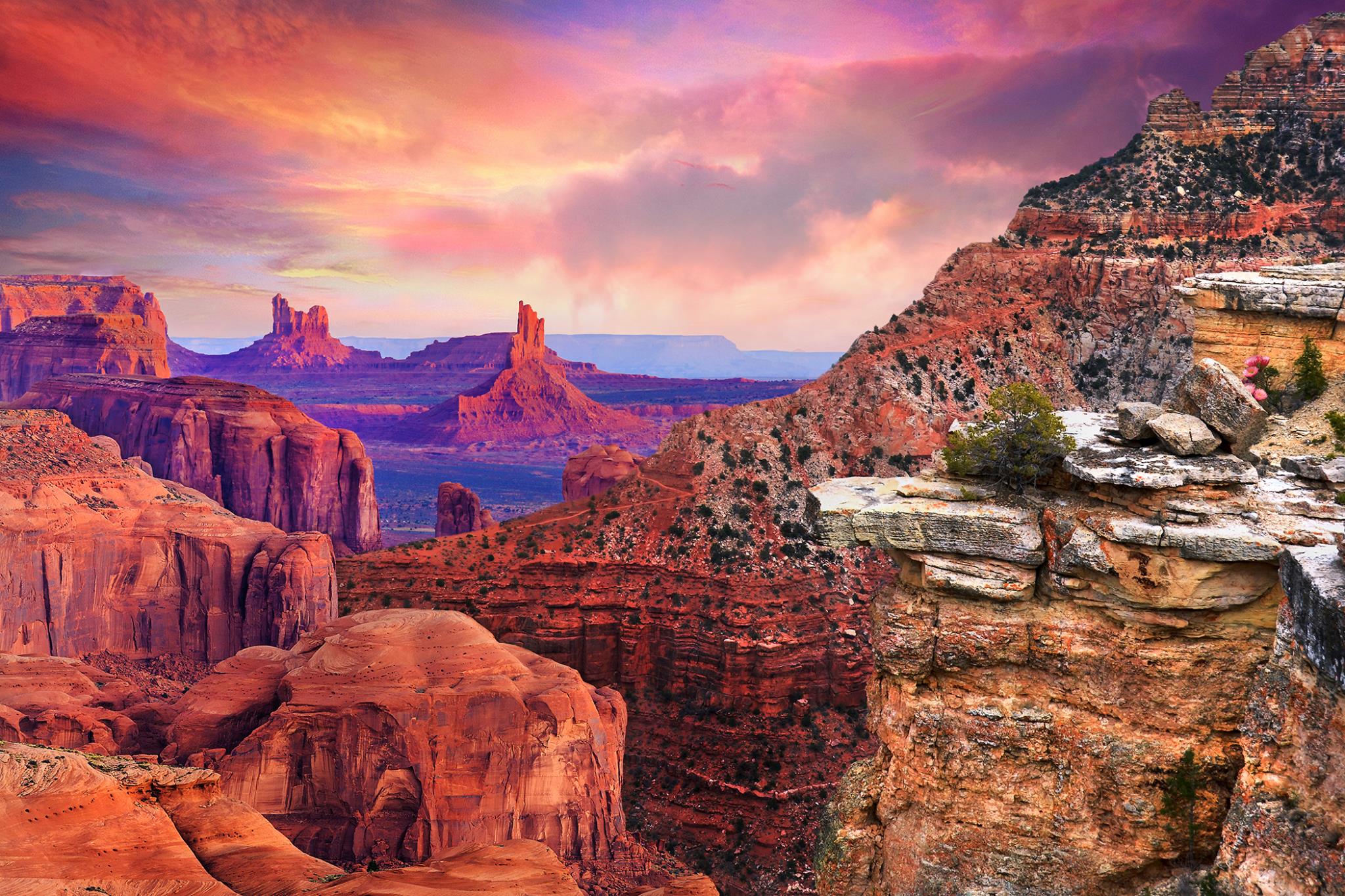 Temp Glass W/ Foil - Grand Canyon Arizona Tempered Glass