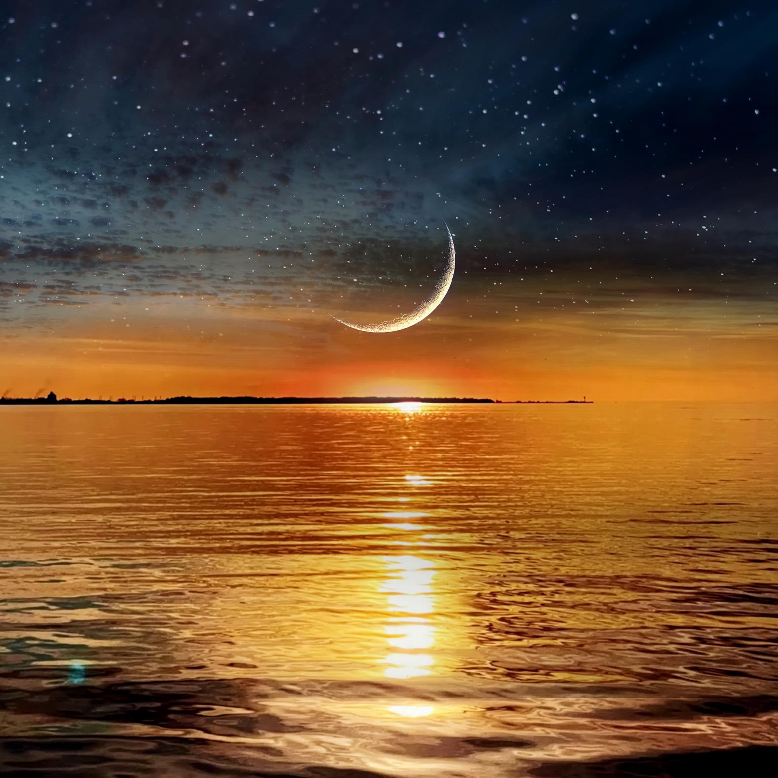 Temp Glass W/ Foil - New Moon Horizon Tempered Glass