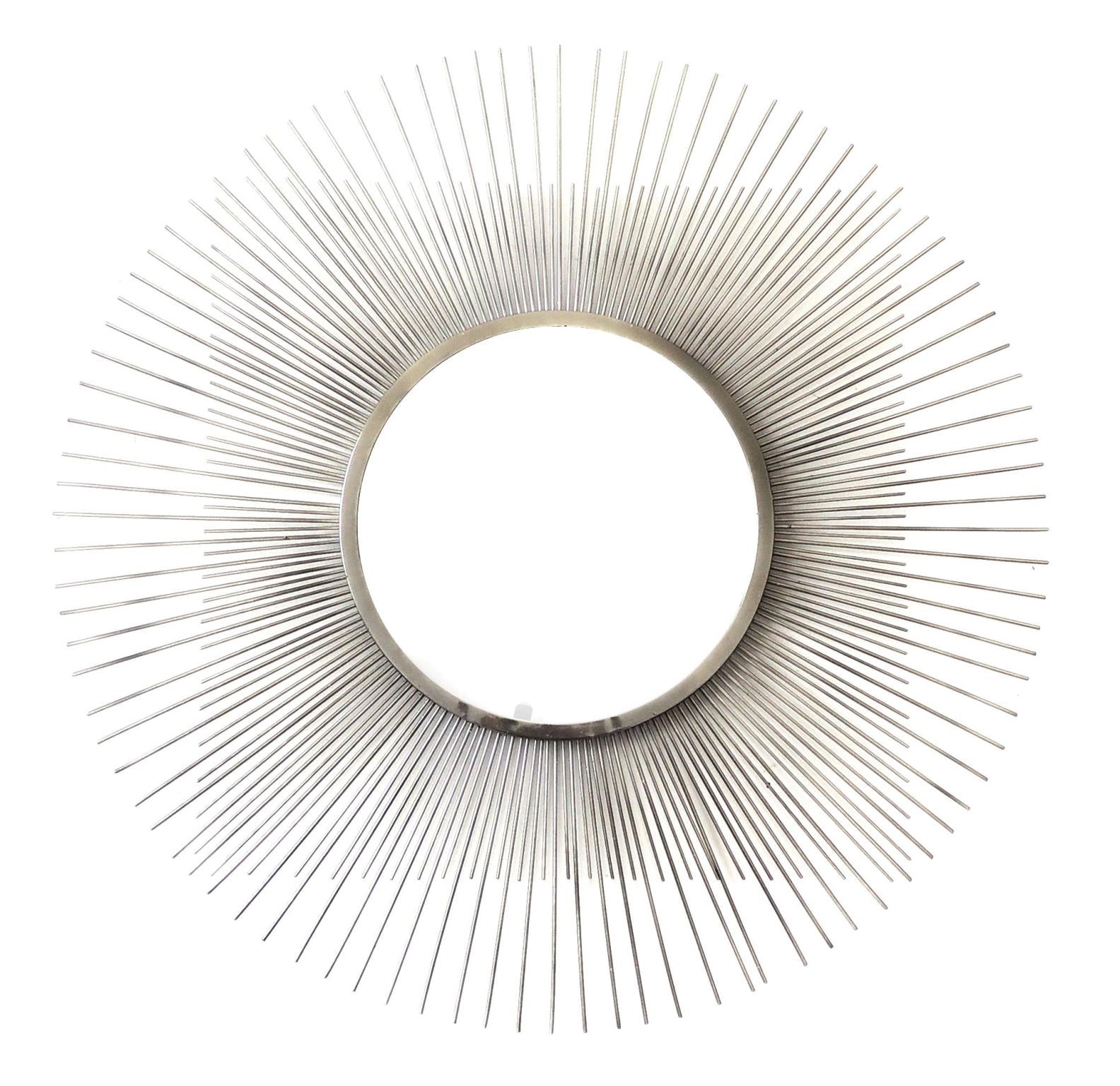 Metal Wall Mirror Mixed Media